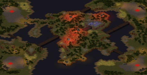 Rendered preview of Crimson Mountain