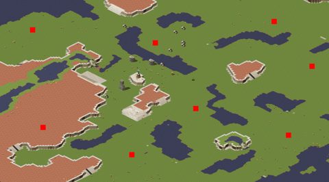 Rendered preview of Tank Battle Wide Road