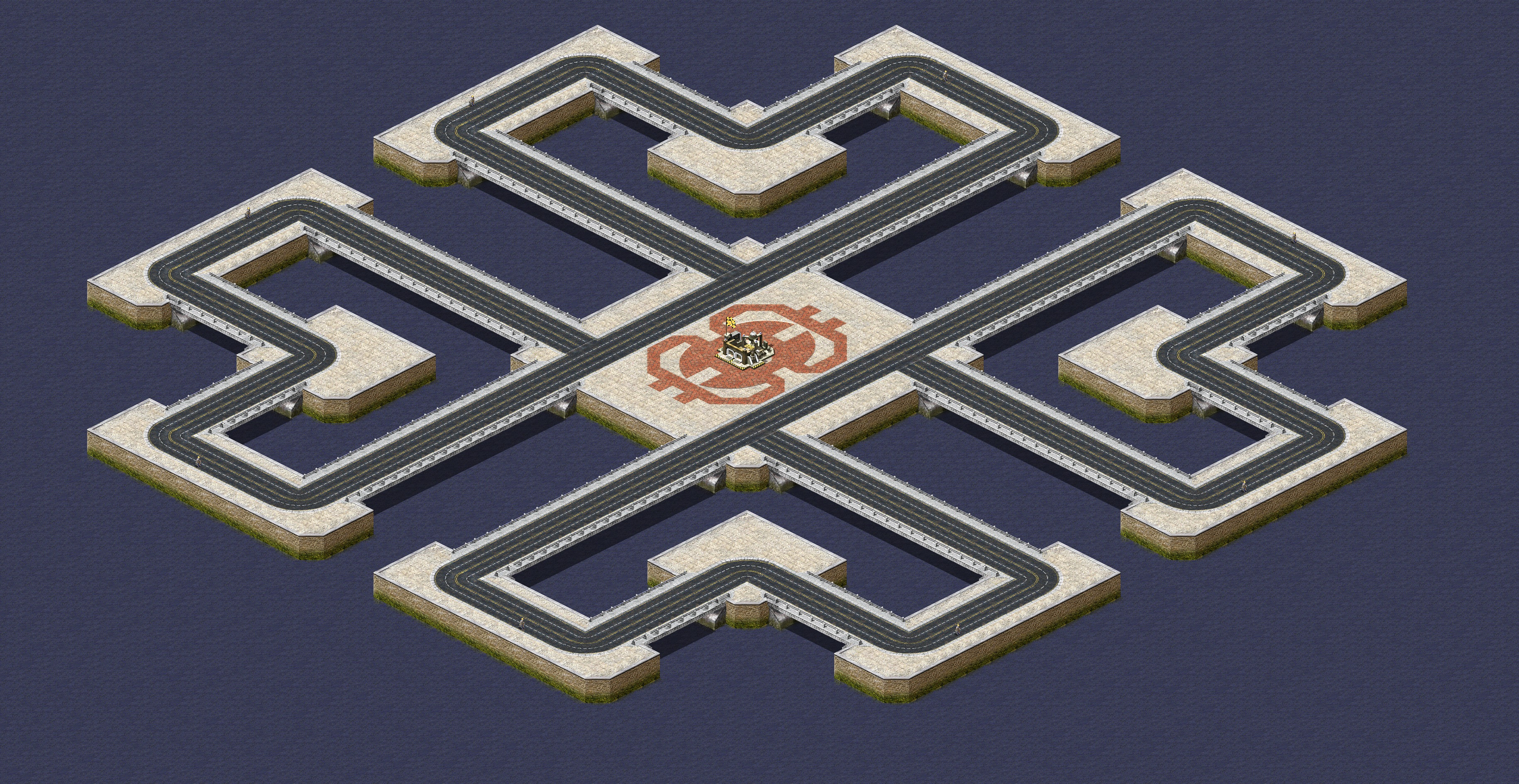 Rendered map: (8) Battle Dome II
