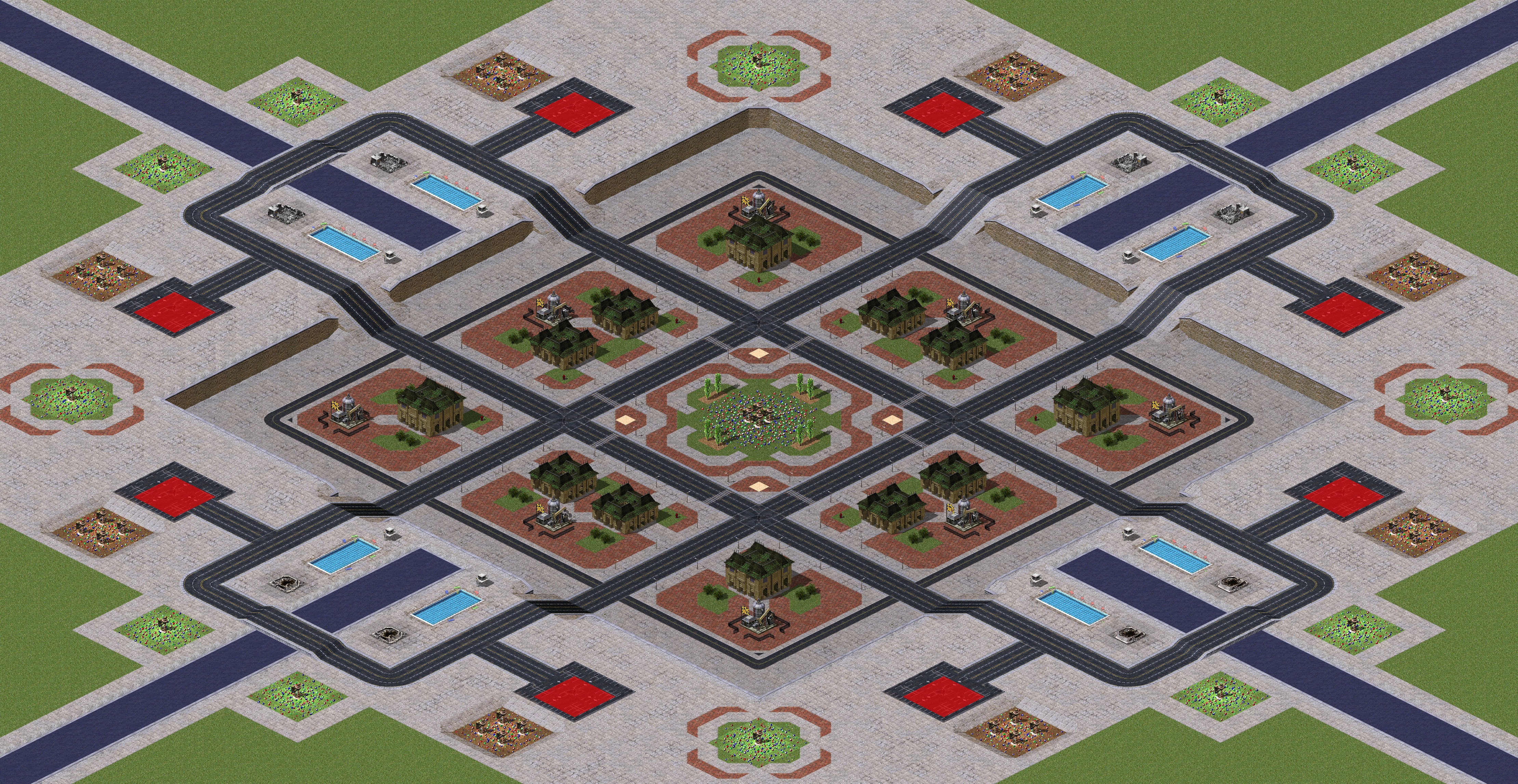 Rendered map: 2026混战王 - 竞技场