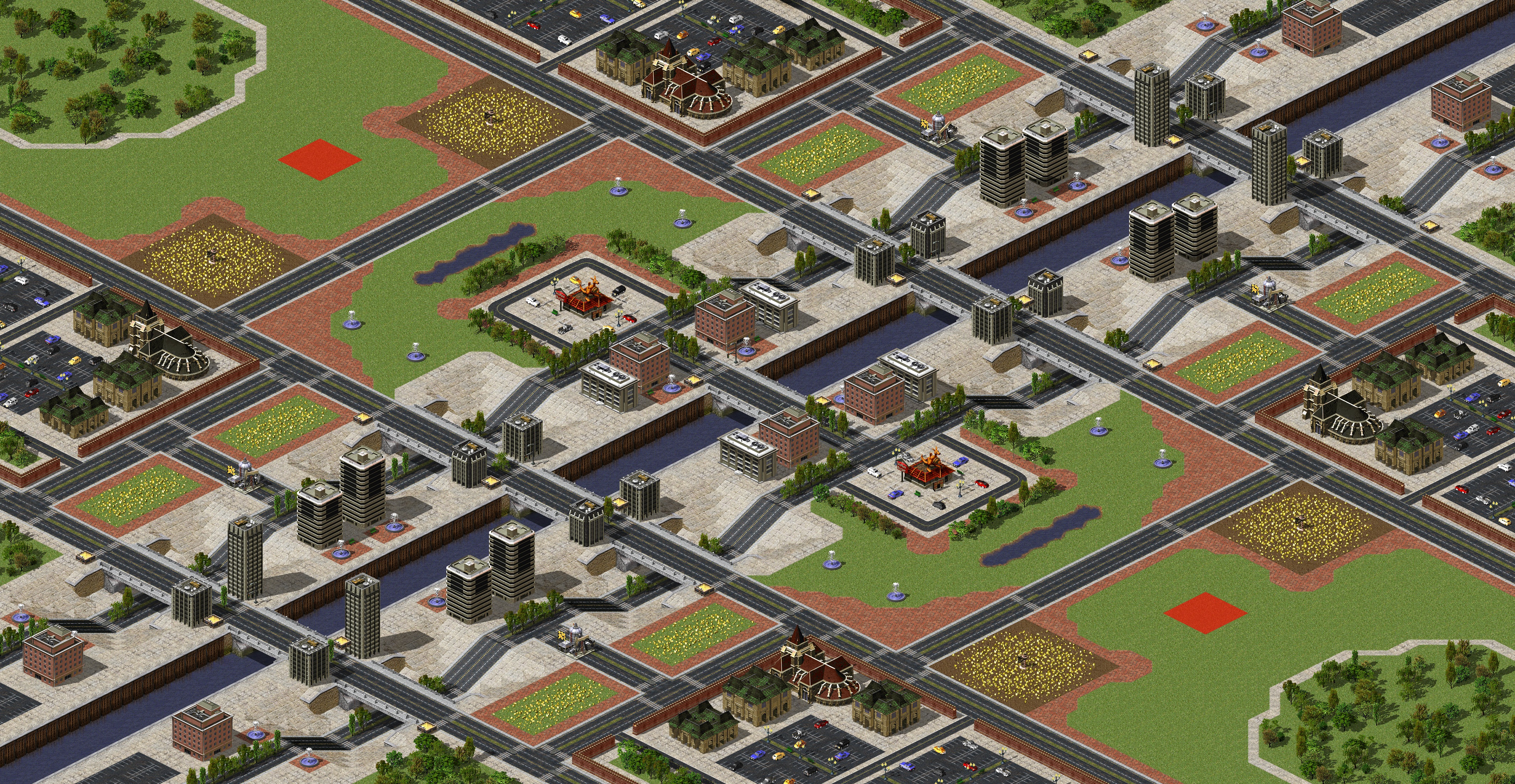 Rendered map: 新周赛-路怒