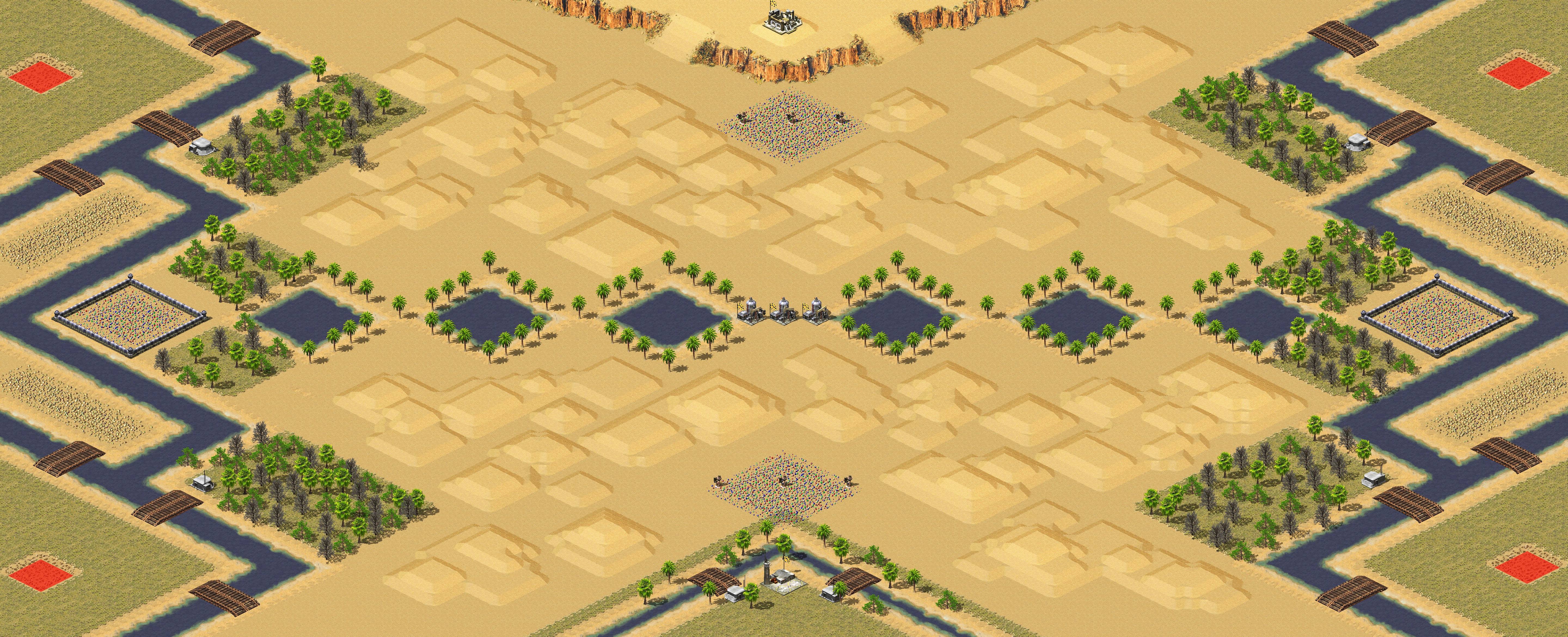 Rendered map: Pac-Man Land