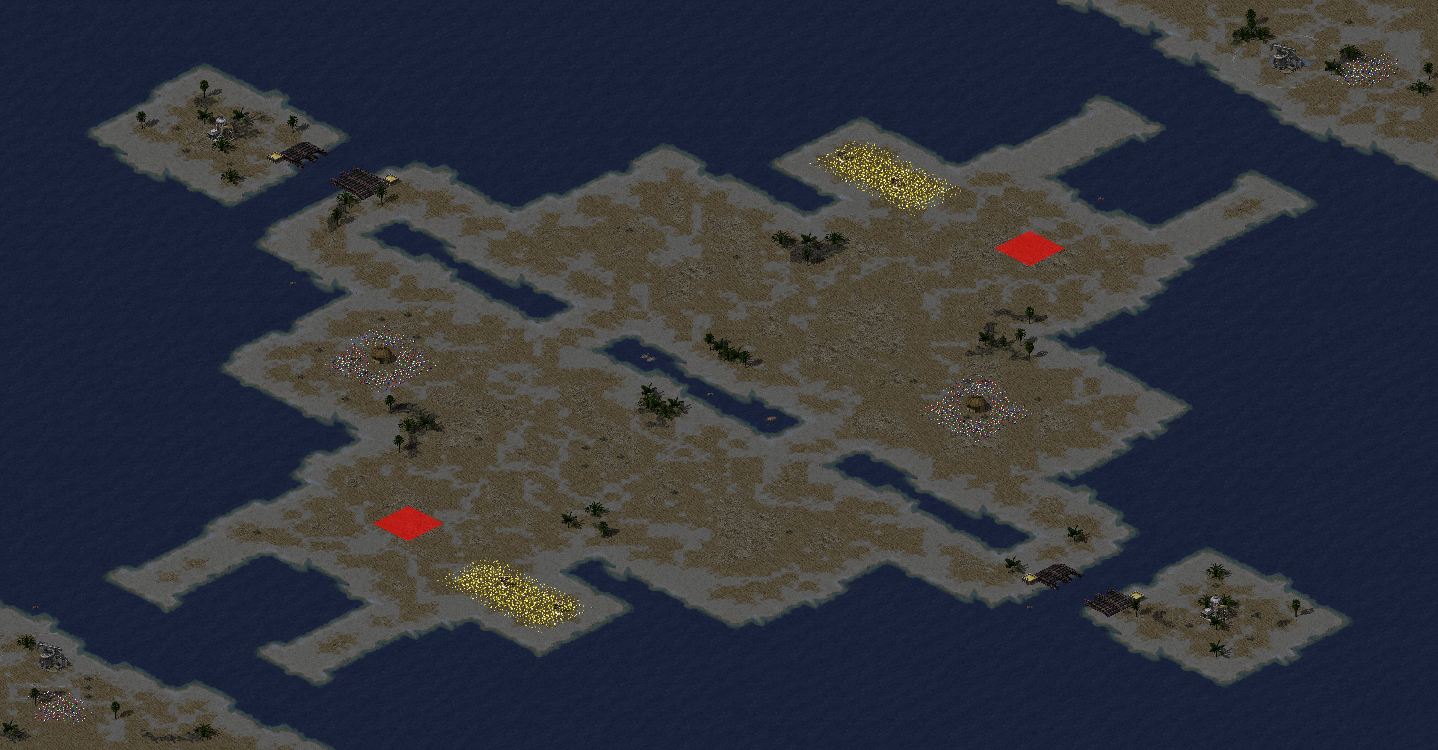 Rendered map: Tournament Isle