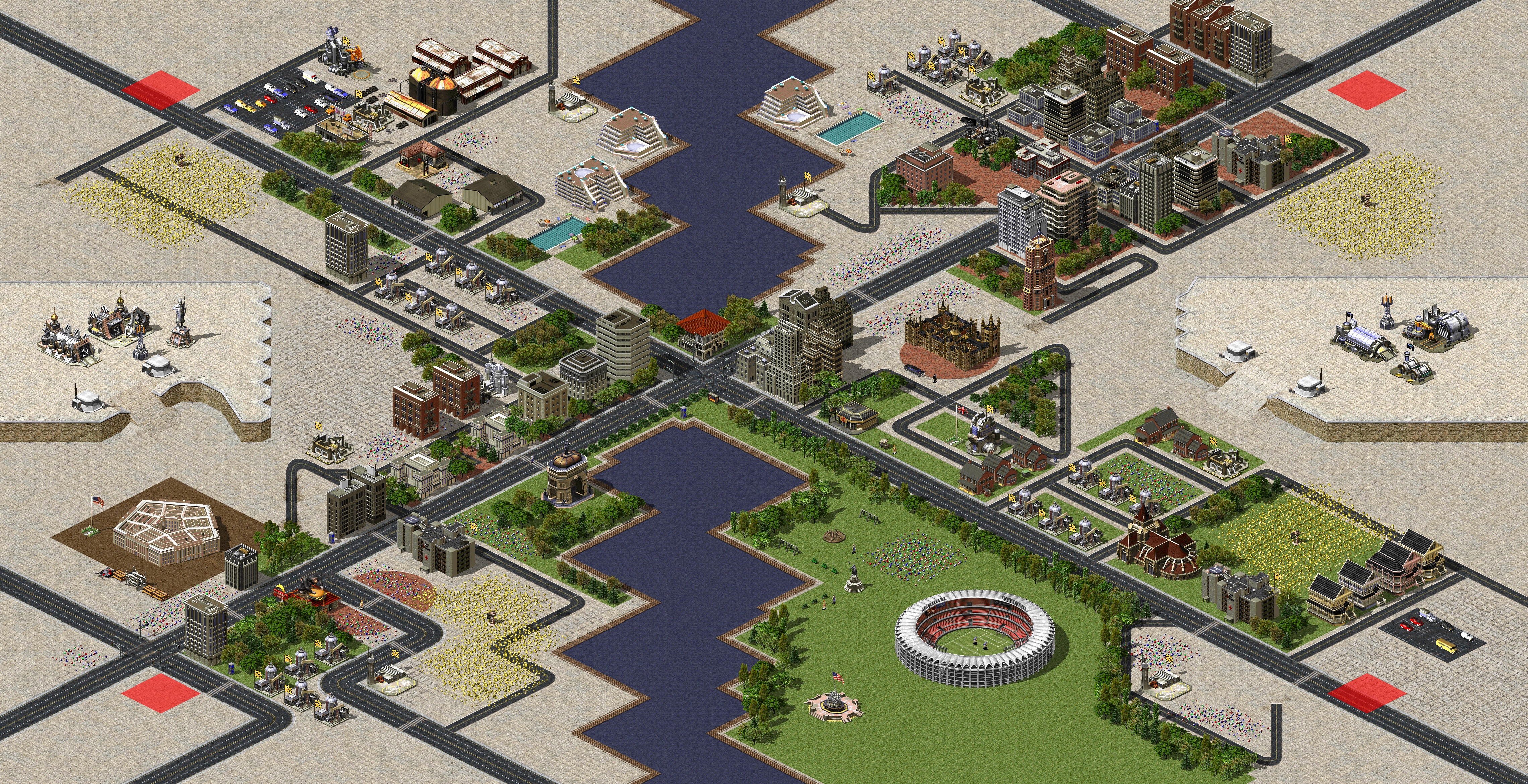Rendered map: To the victor the spoils (by Xris)
