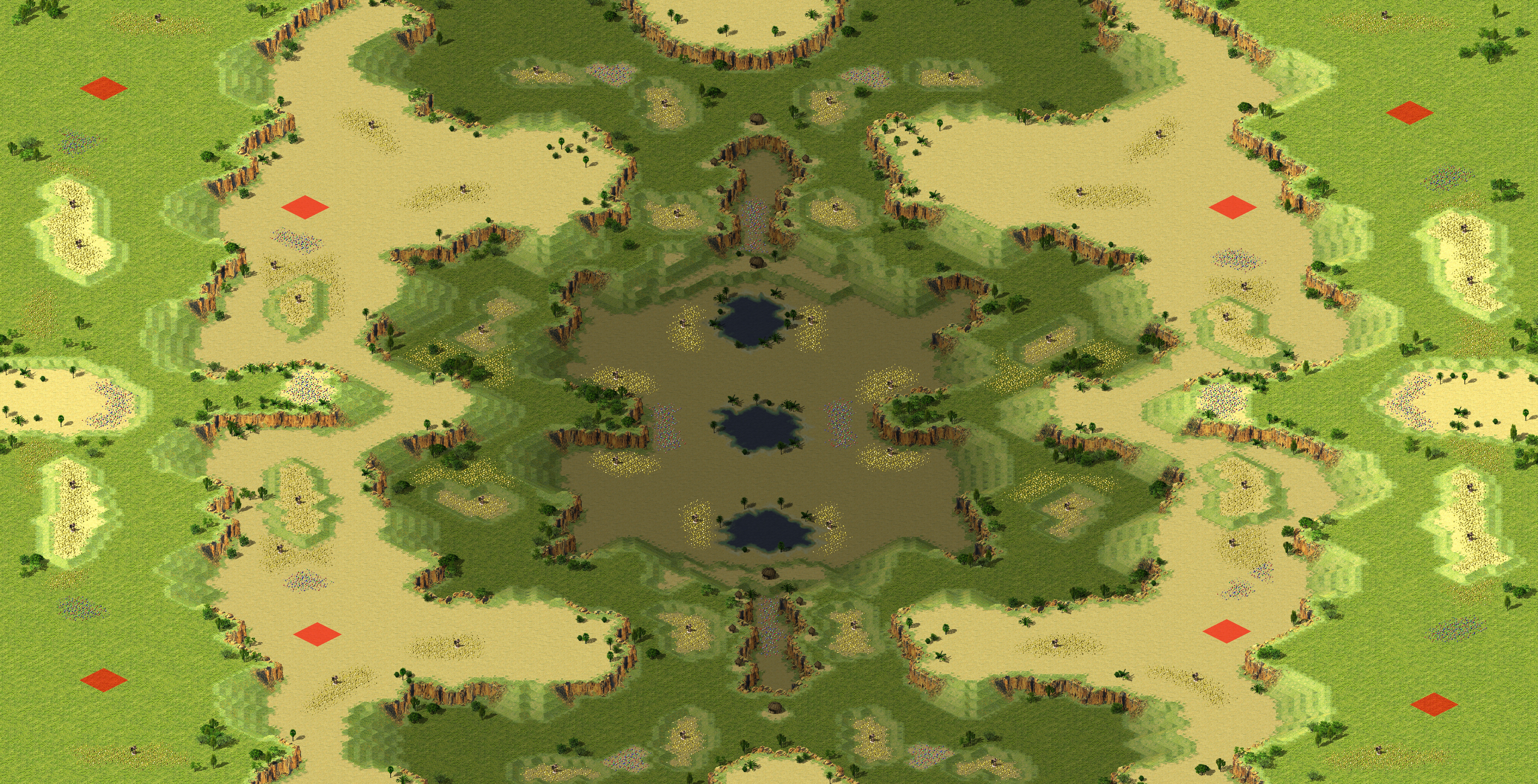 Rendered map: 新周赛-荒岛44