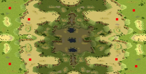 Rendered preview of Desolate Island 4v4