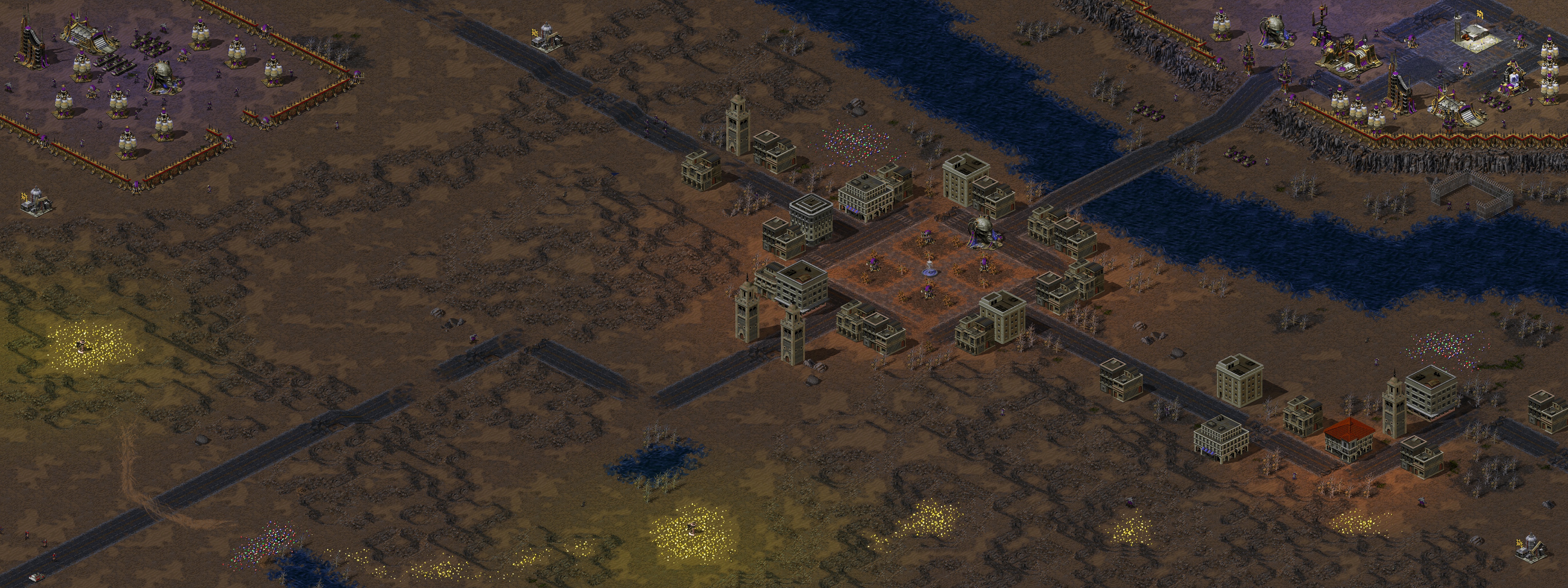 Rendered map: Romanov on the Run