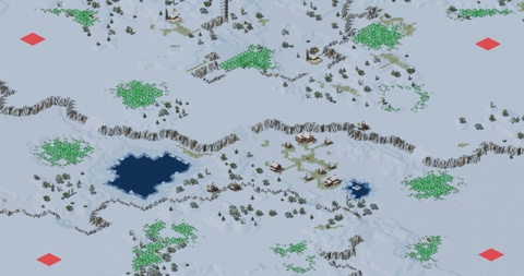 Rendered preview of [RA2] Allied Campaign: Guardians of the East - Map 4