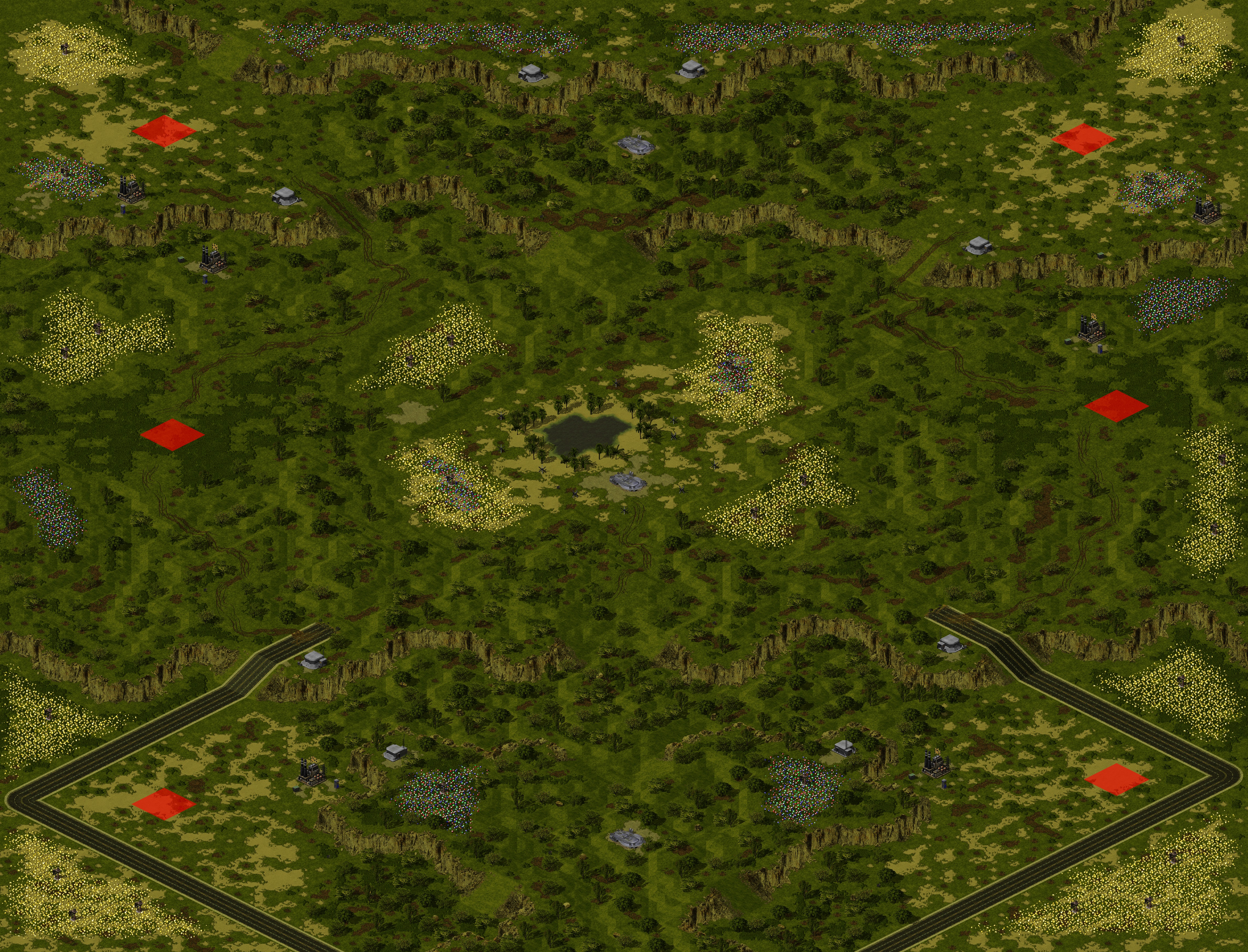 Rendered map: Bad Weather
