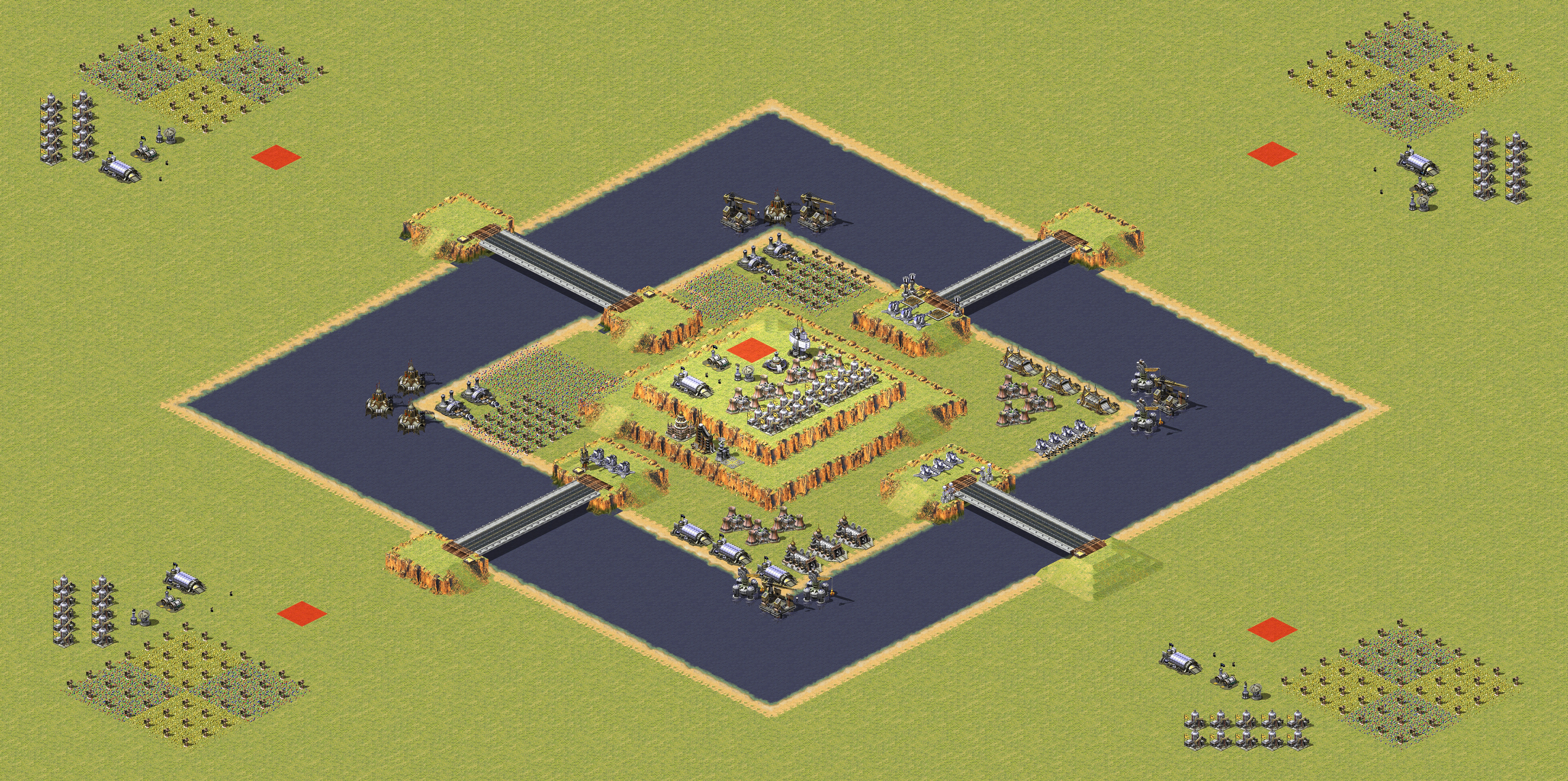 Rendered map: Apocalypse Island