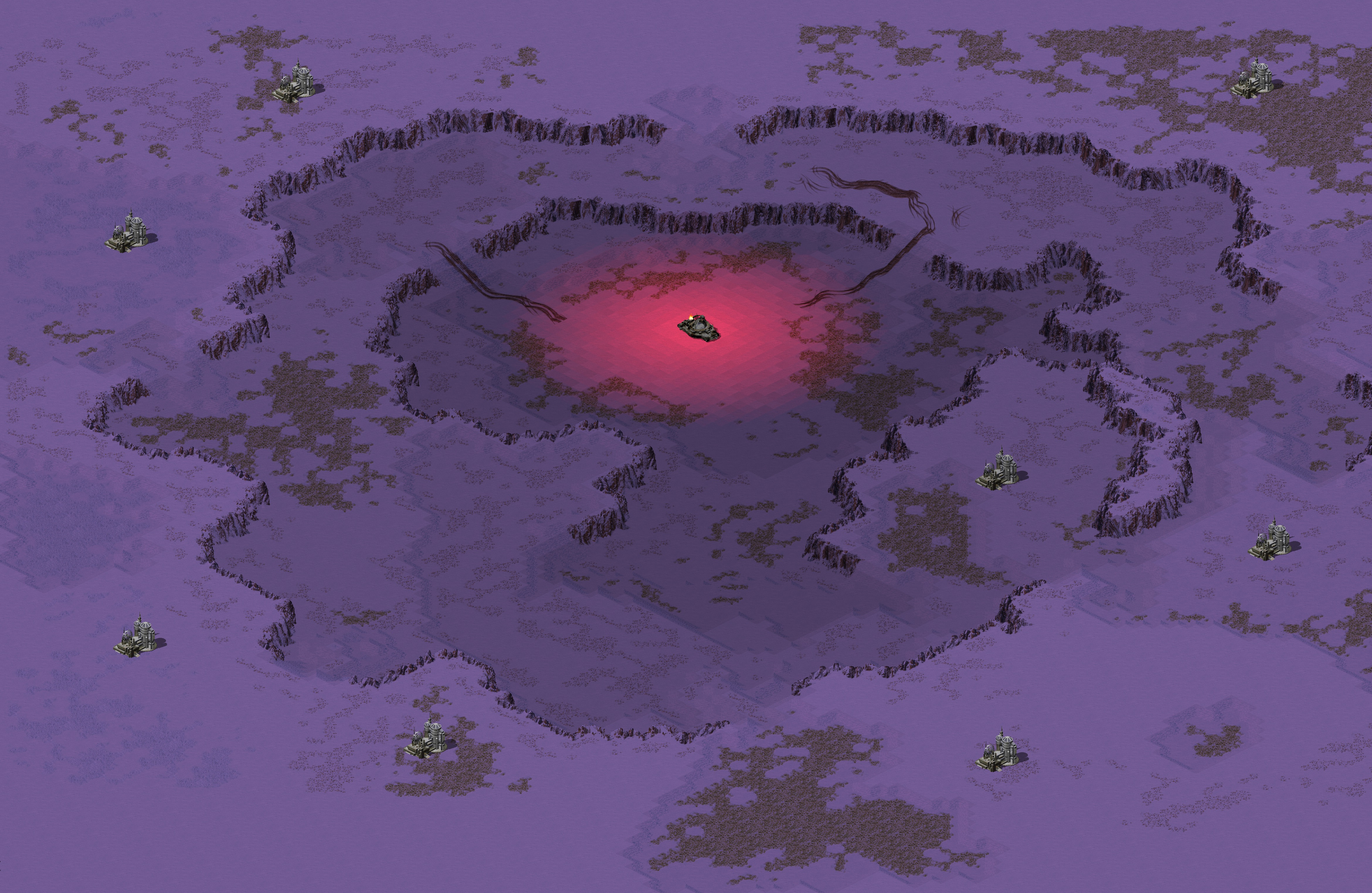 Rendered map: Werewolf