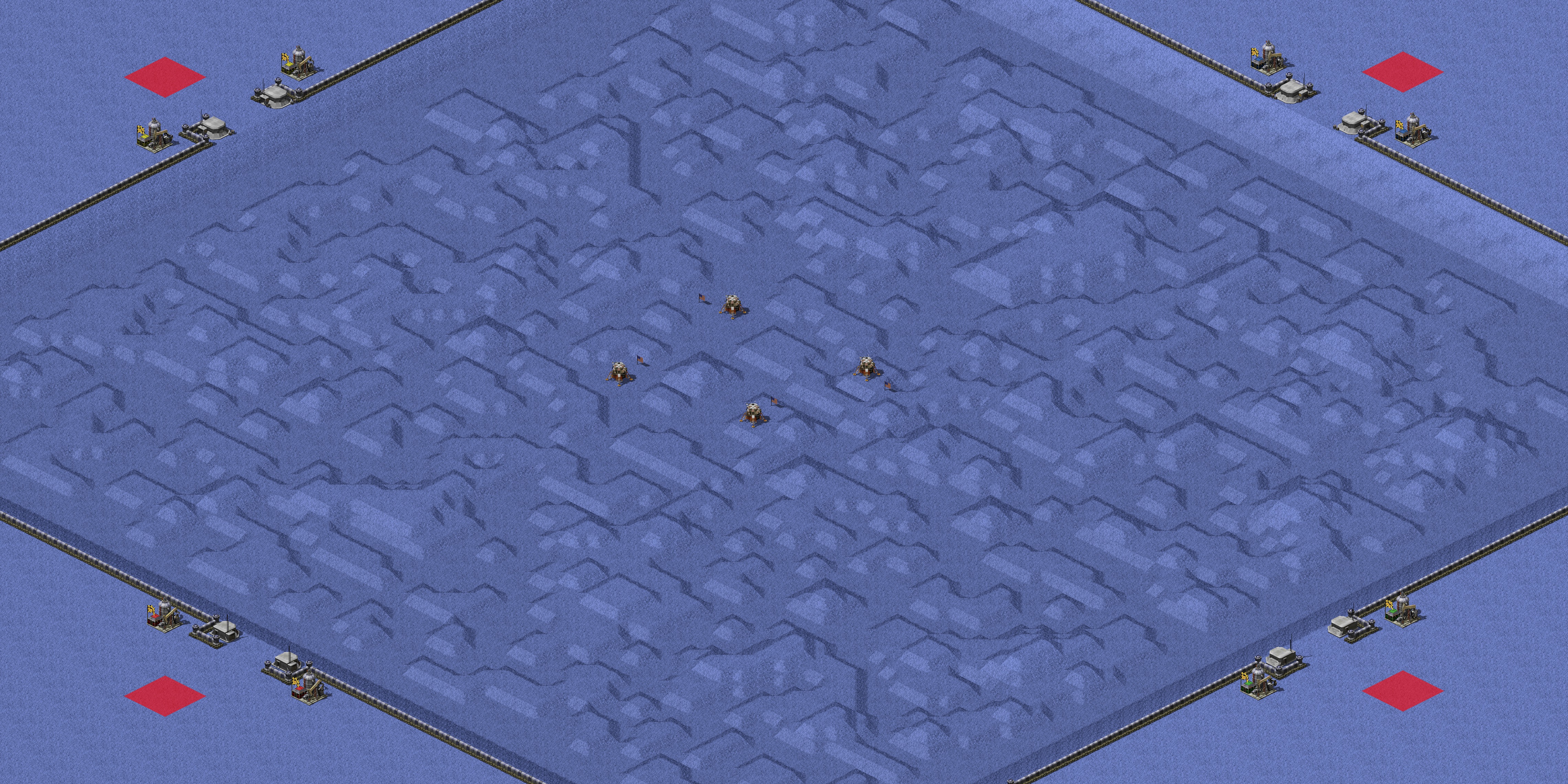 Rendered map: Unknown Planet