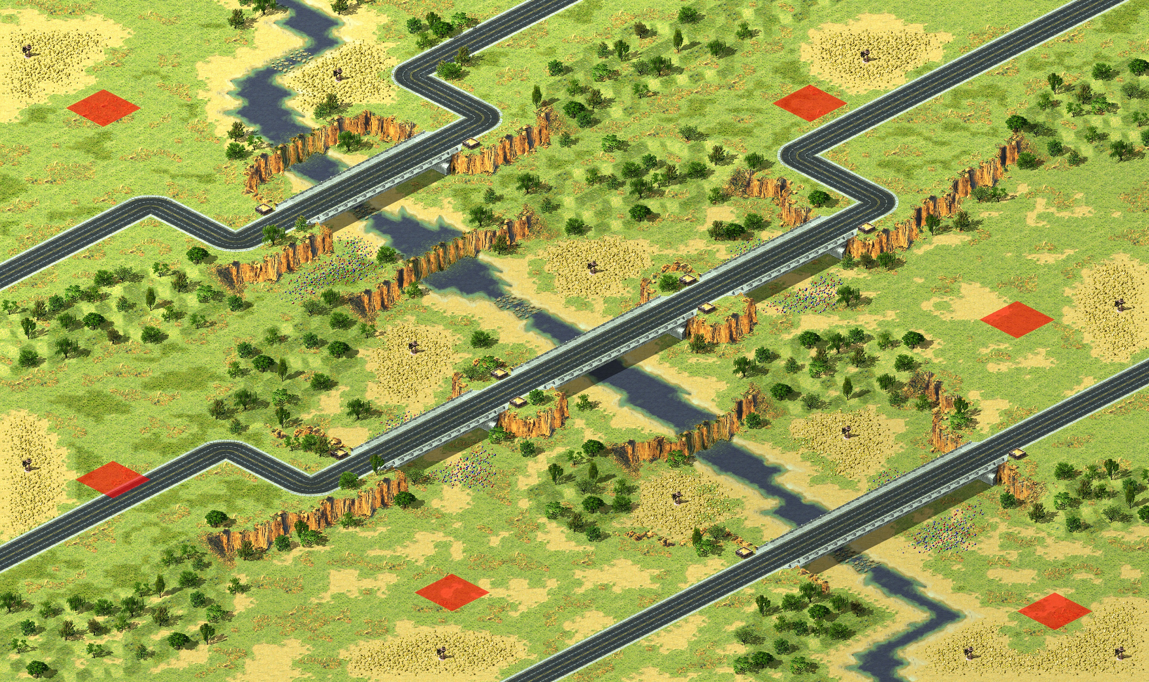Rendered map: Bridging the Gap