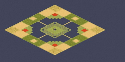 Rendered preview of Block Center