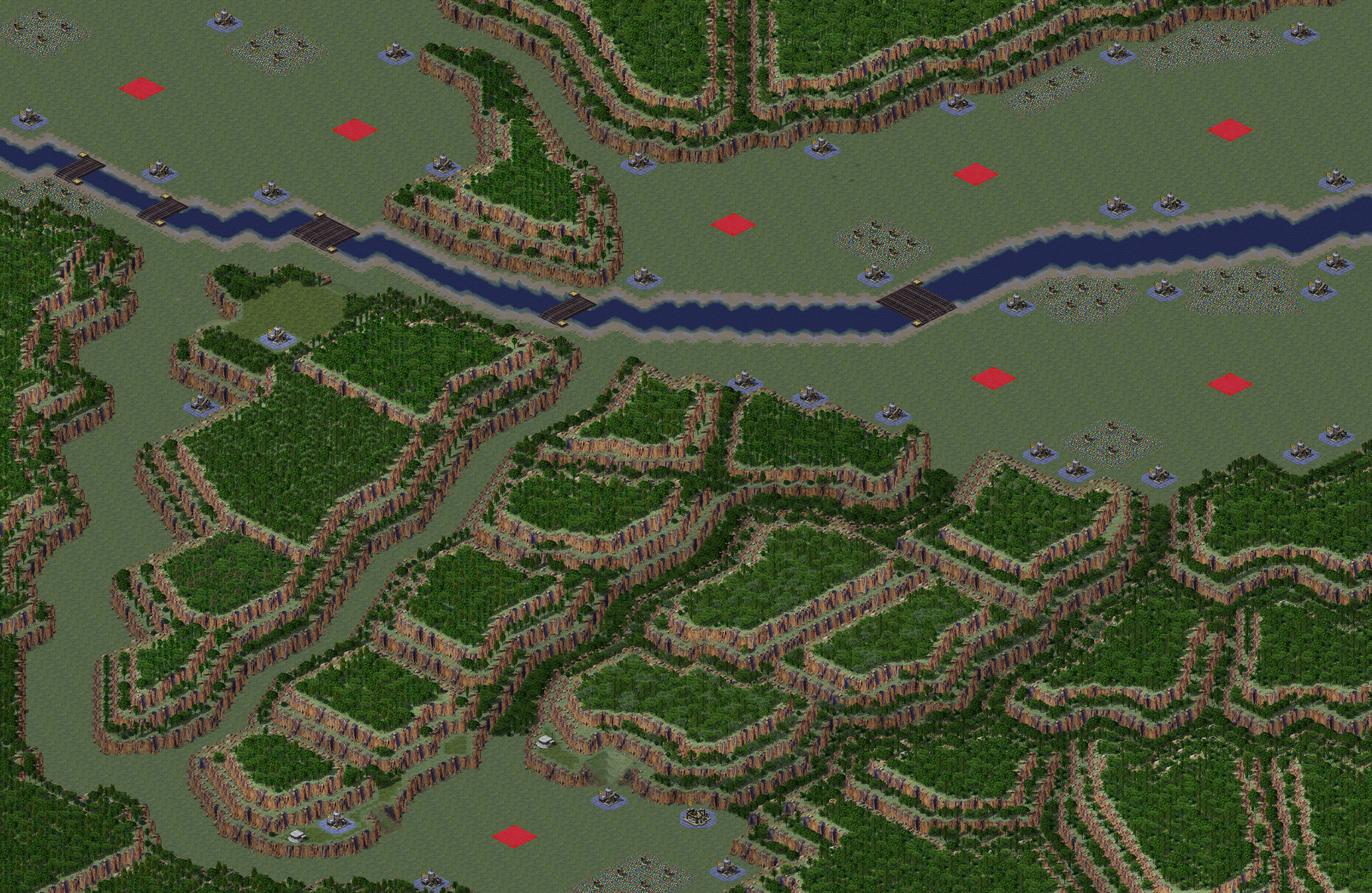 Rendered map: Shu Han Conflict