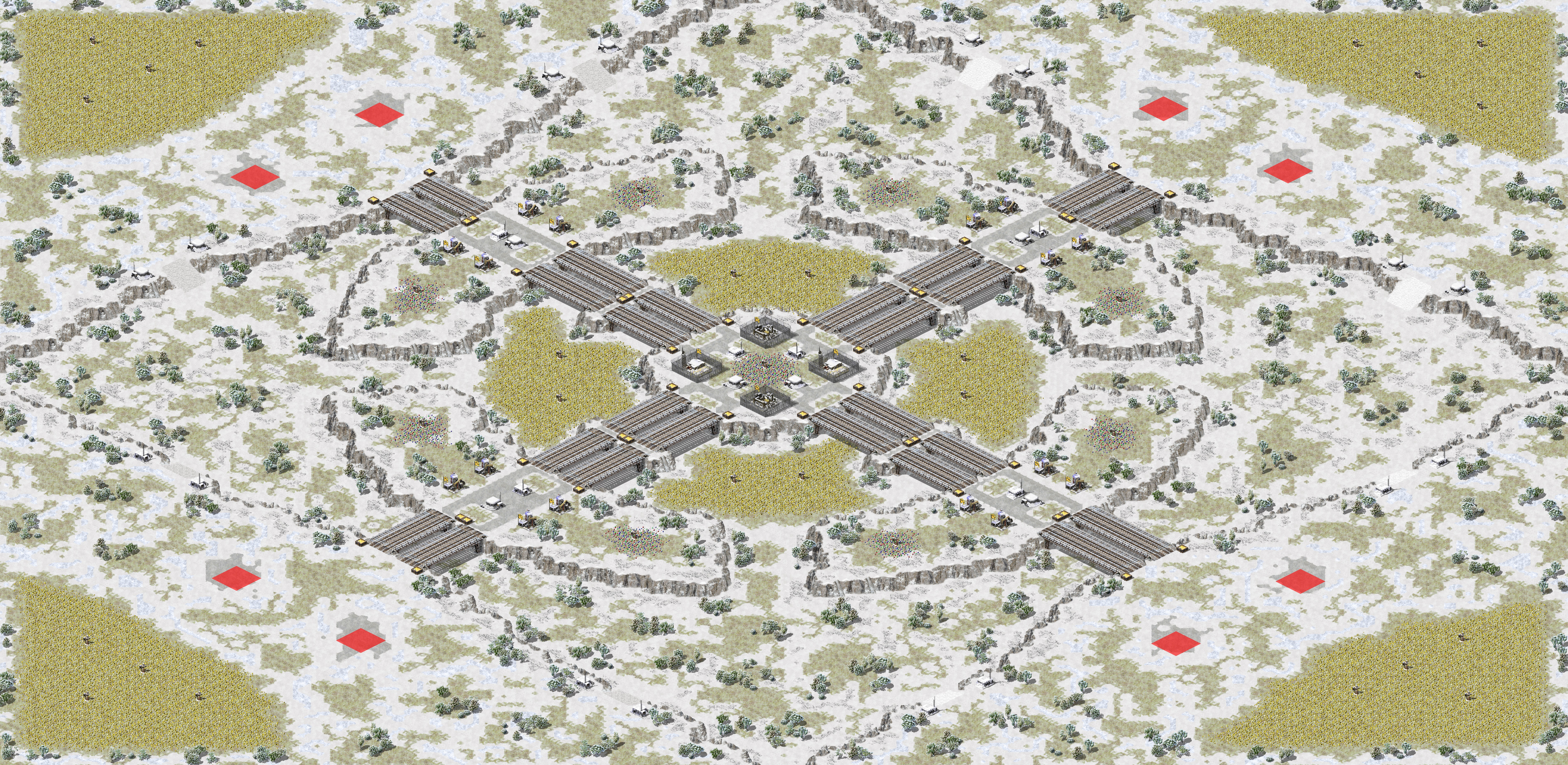 Rendered map: CrossHair (2-8)