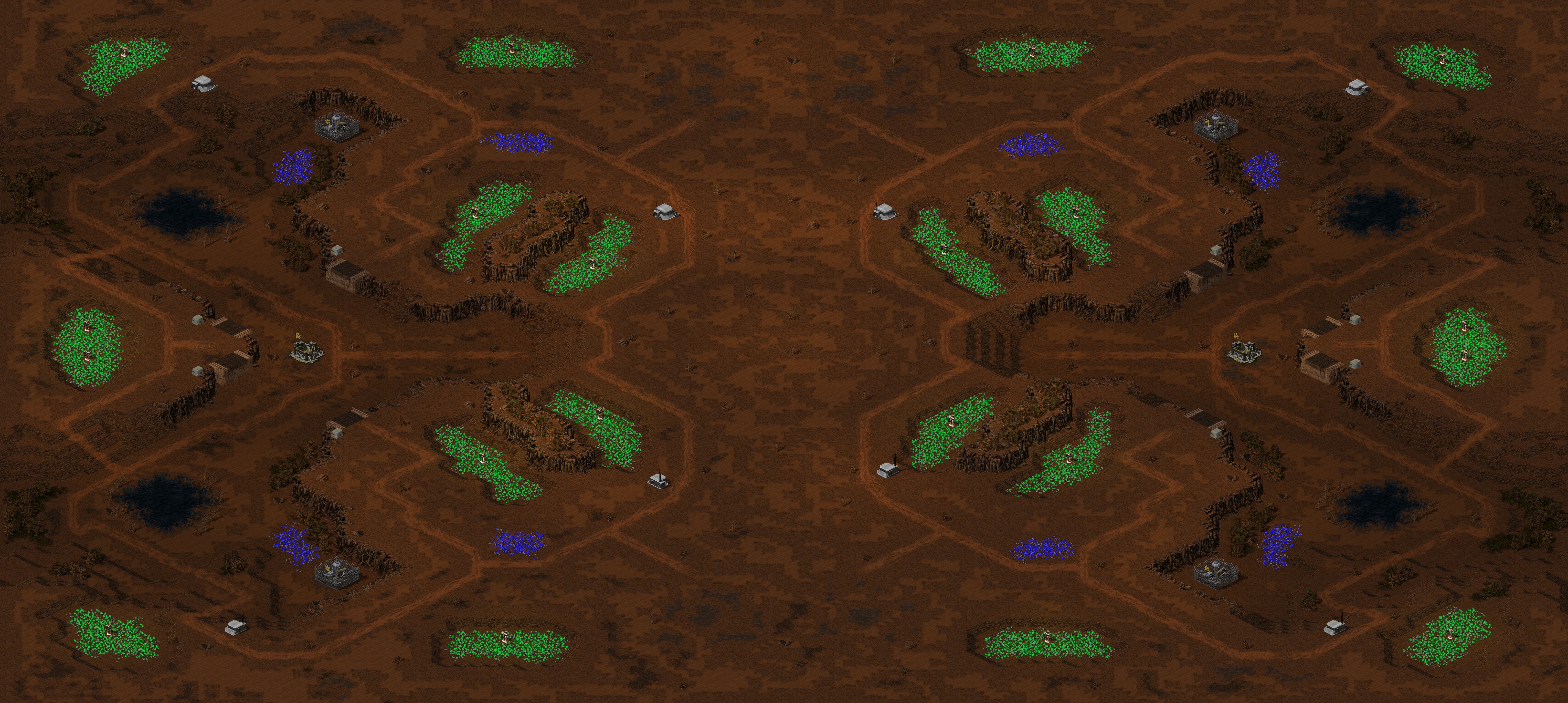 Rendered map: (4) Dust Ravine