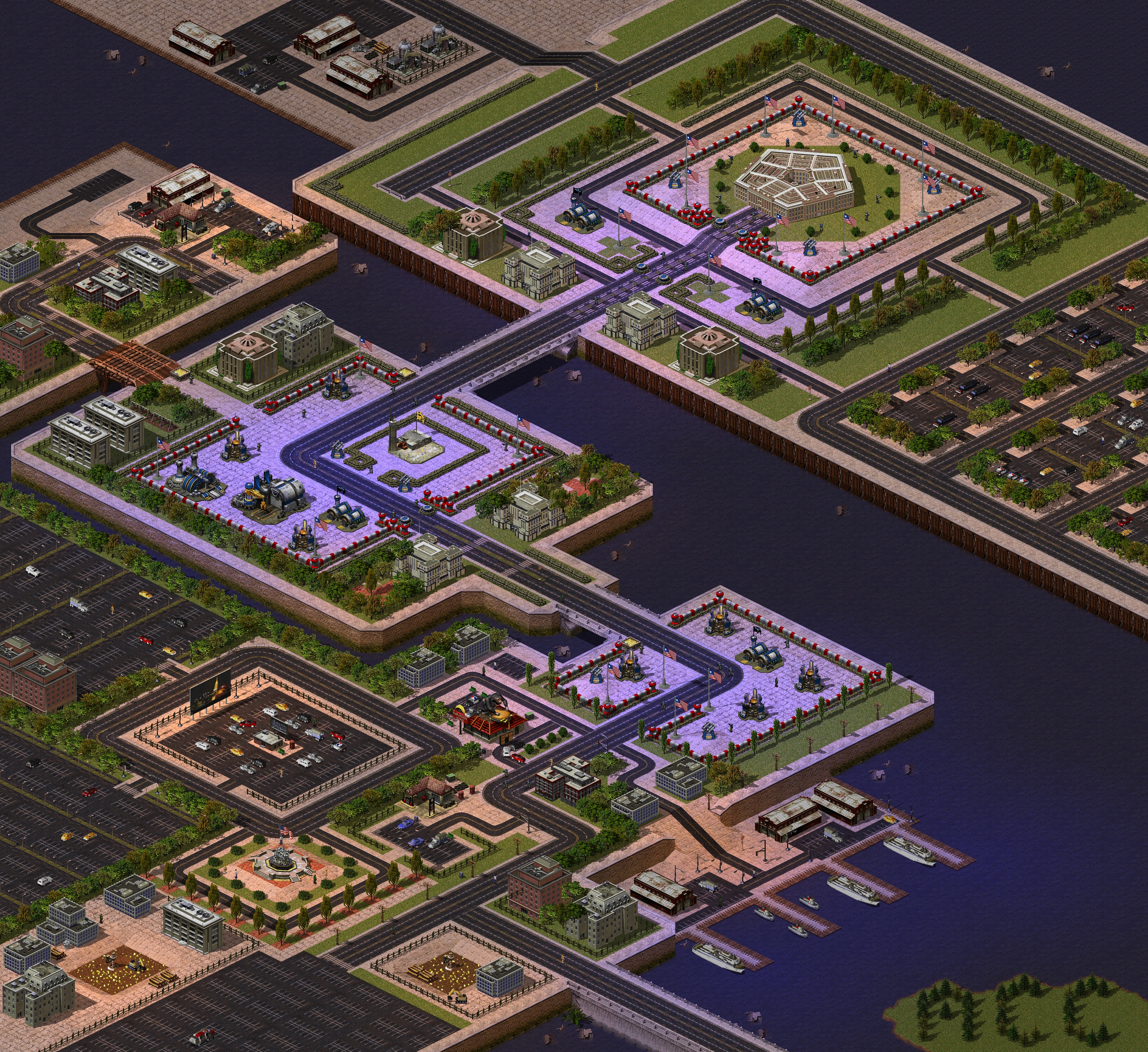 Rendered map: Soviet Mission 1: Red Dawn