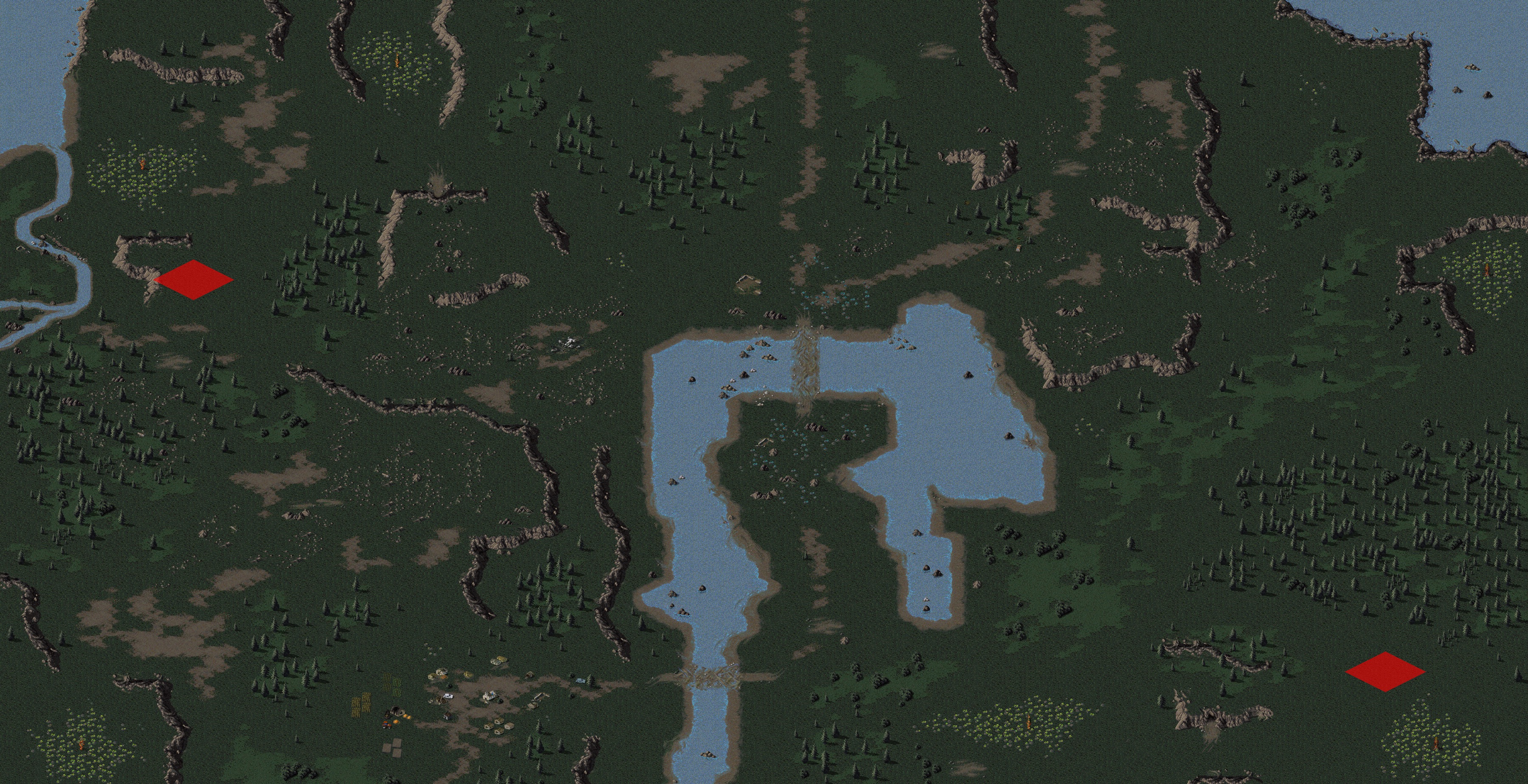 Rendered map: Forgotten Forests