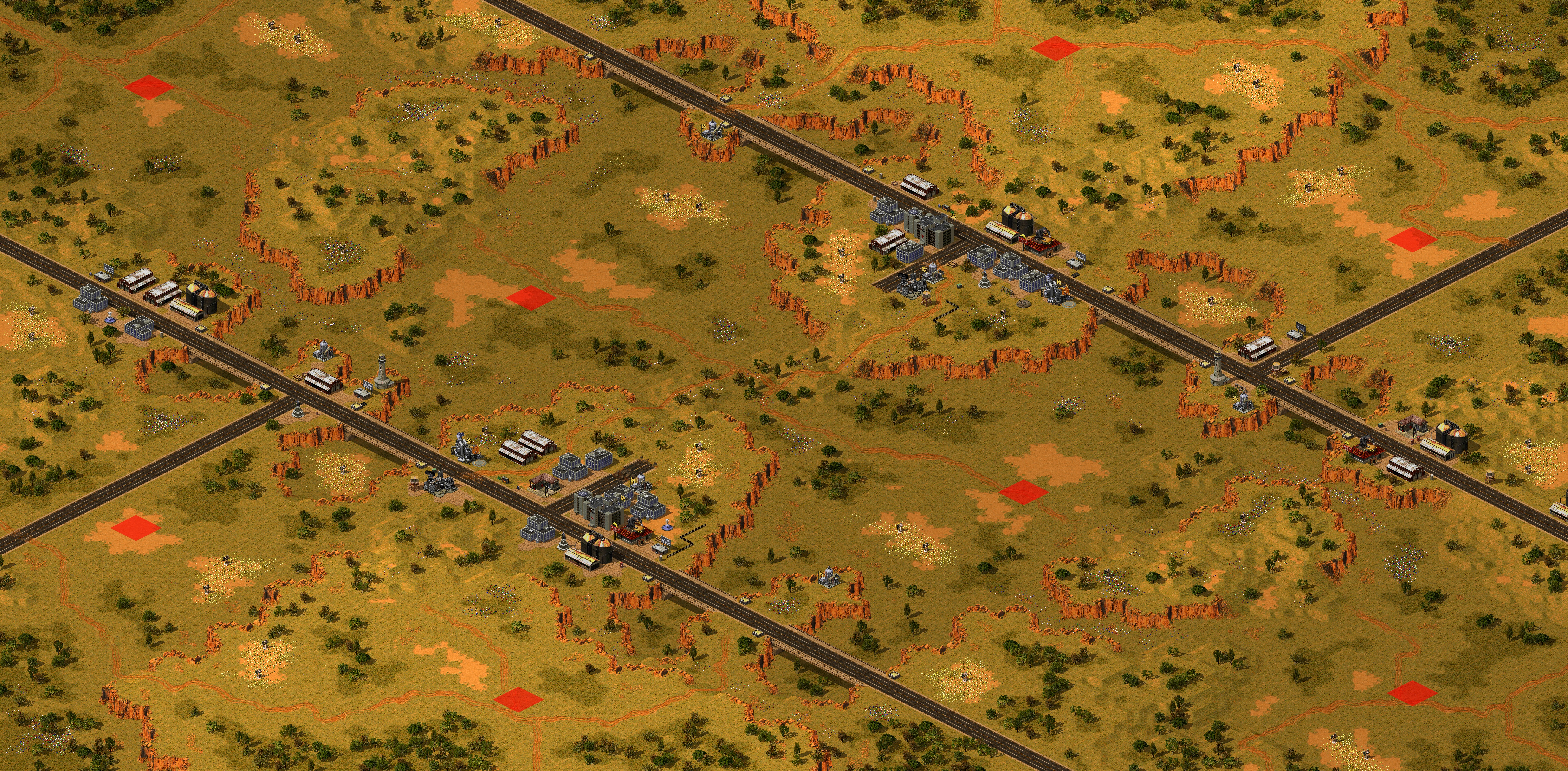 Rendered map: Warp Gap Position