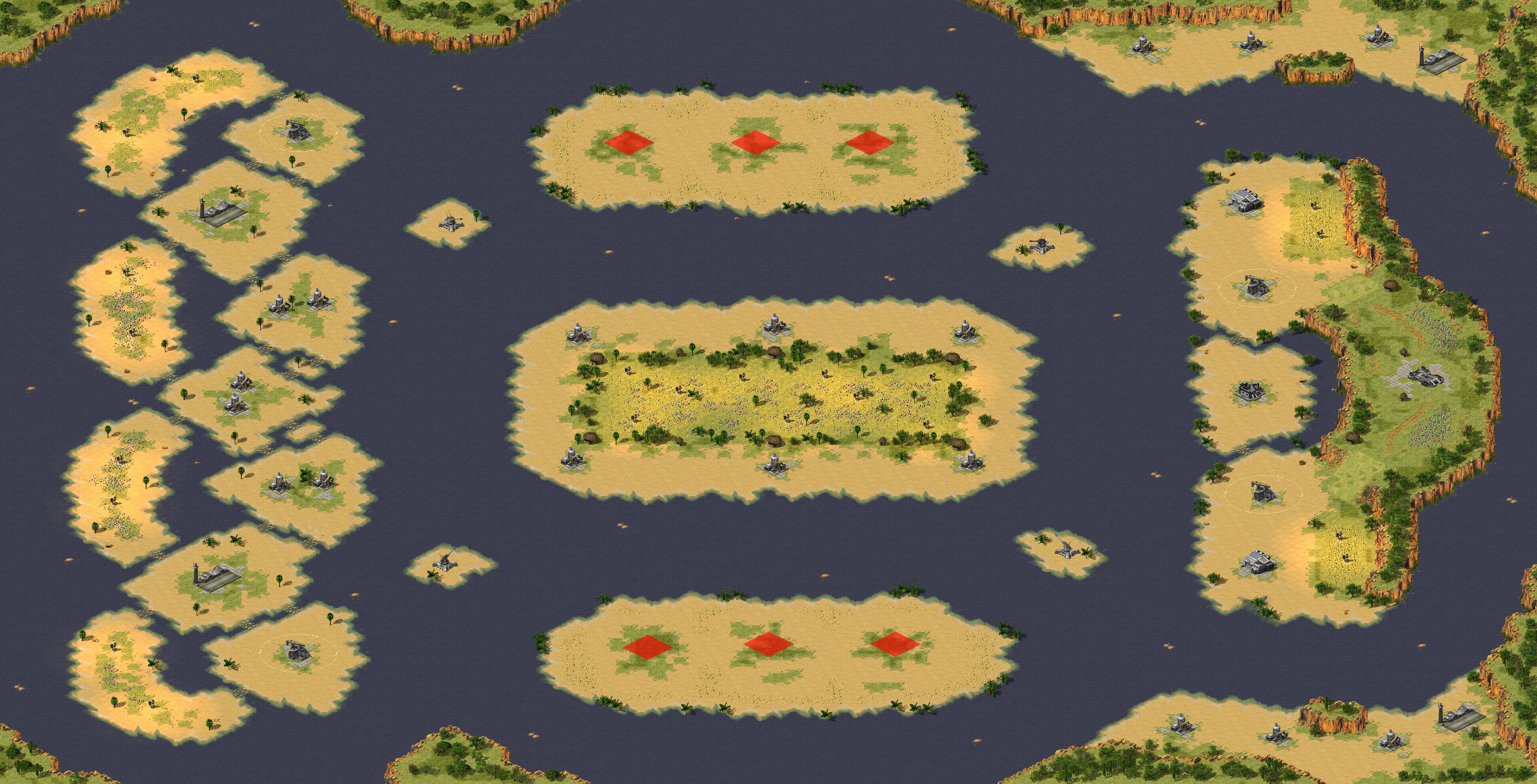 Rendered map: Conquest