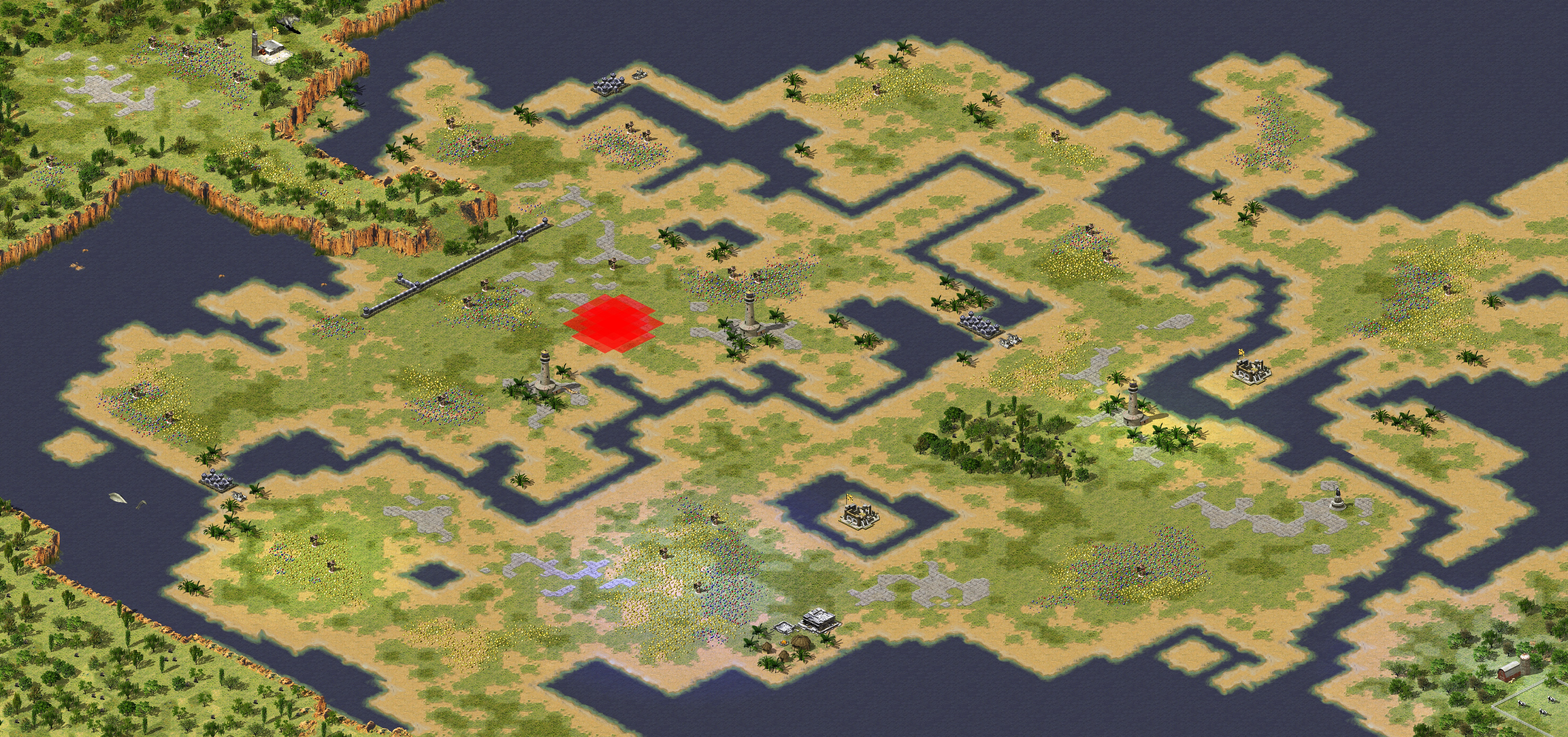 Rendered map: Small Island Patch Scramble