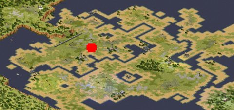 Rendered preview of Small Island Patch Scramble