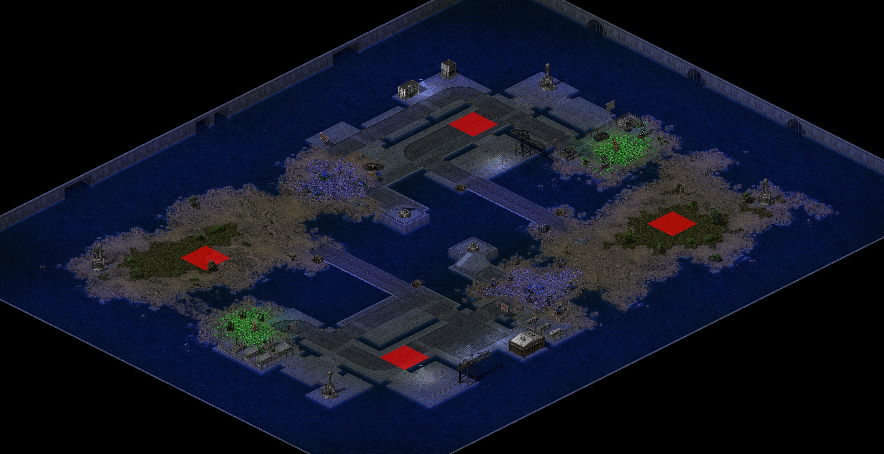 Rendered map: GloboTech Water Arena