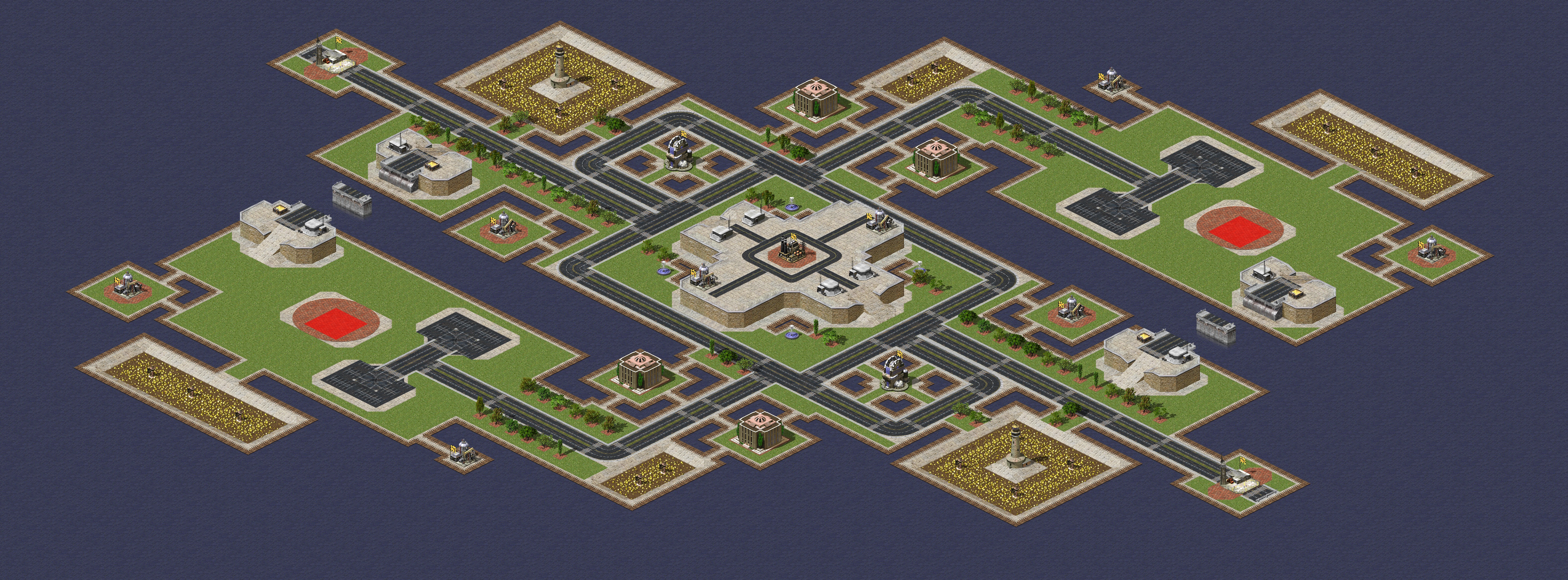 Rendered map: Bay Hostility