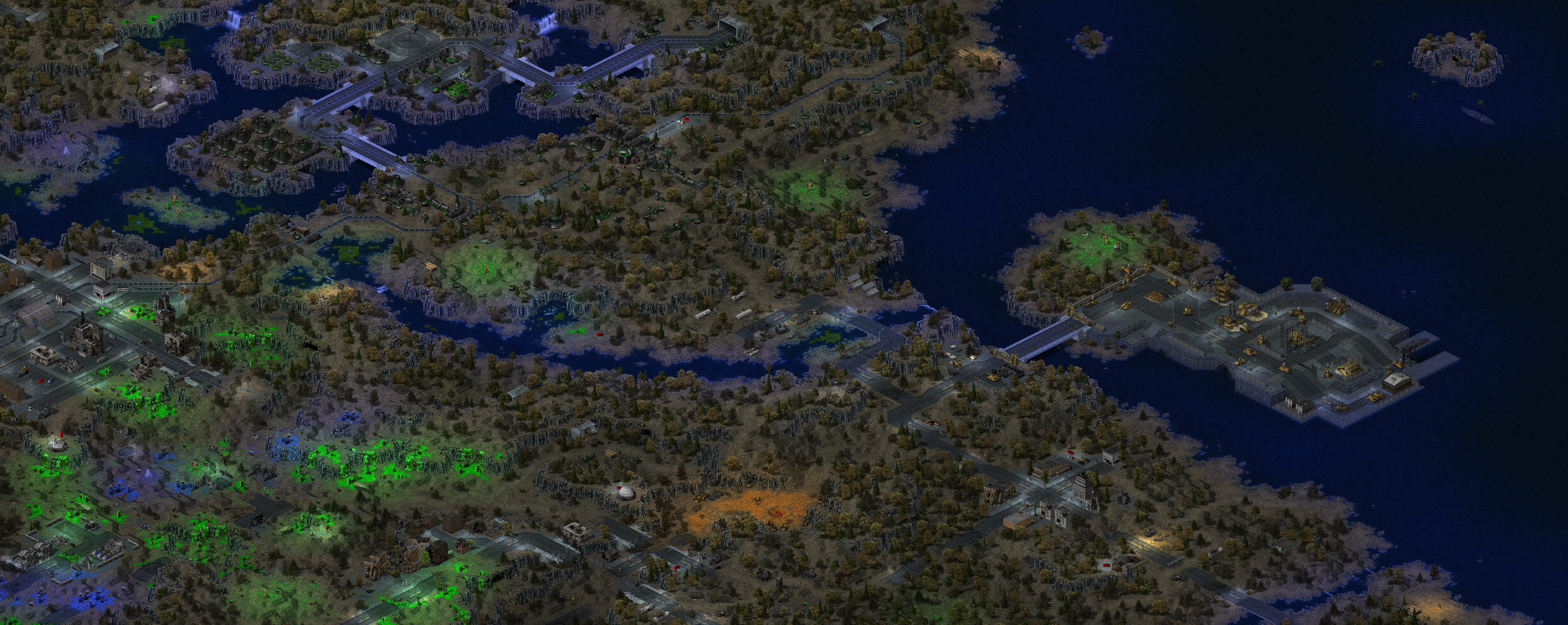 Rendered map: GDI Mission 14: Walk