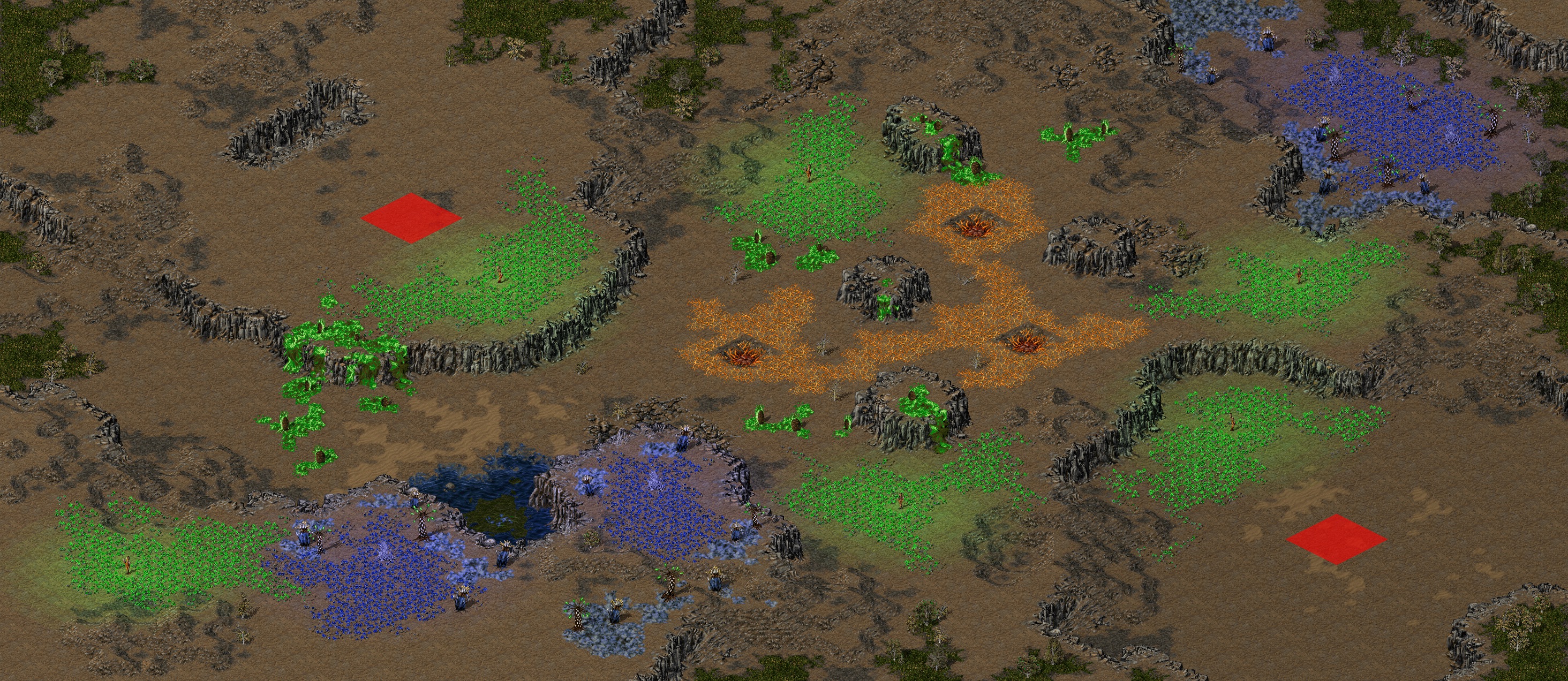 Rendered map: Tiers of Sorrow