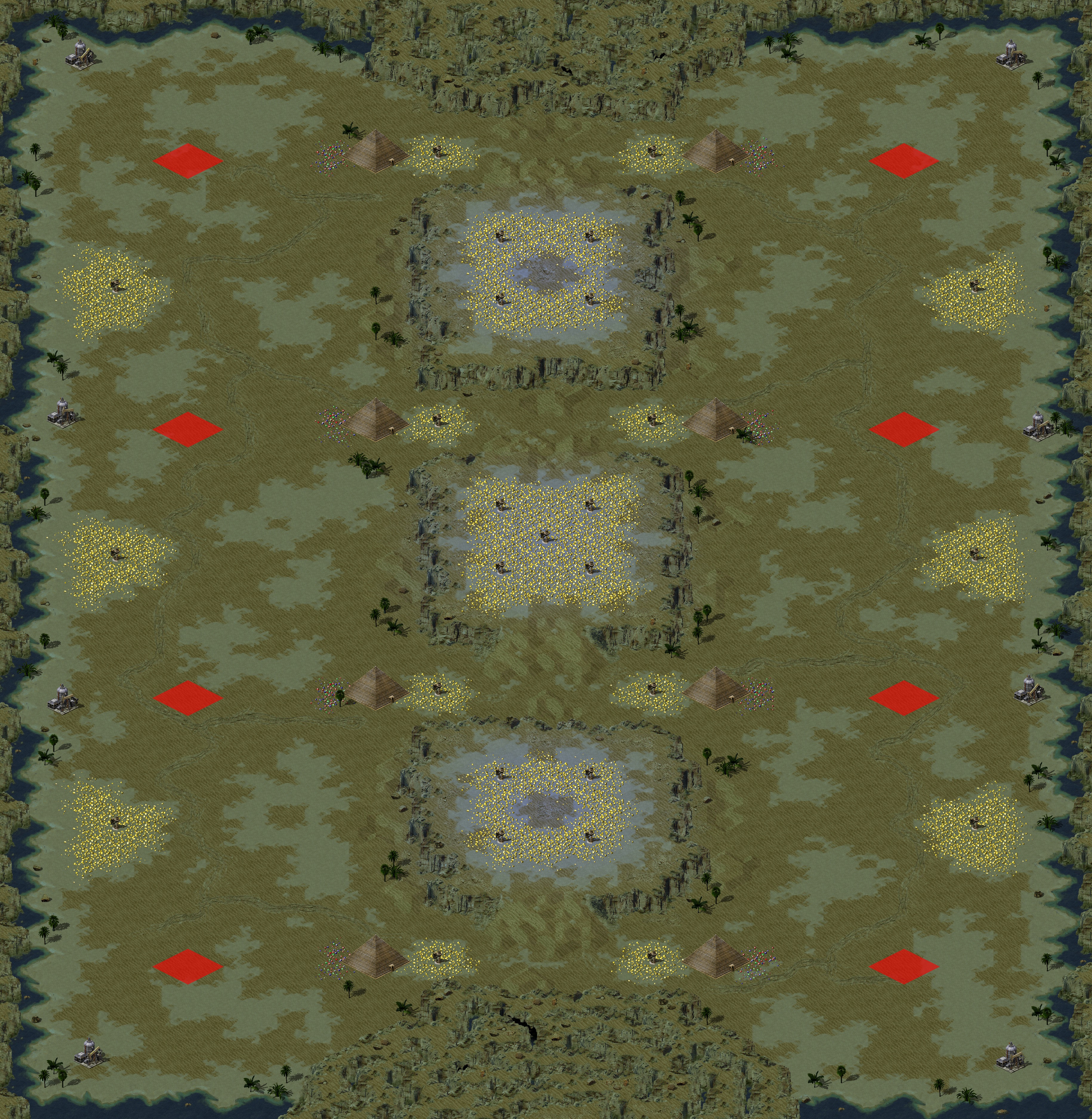 Rendered map: More of Egypt