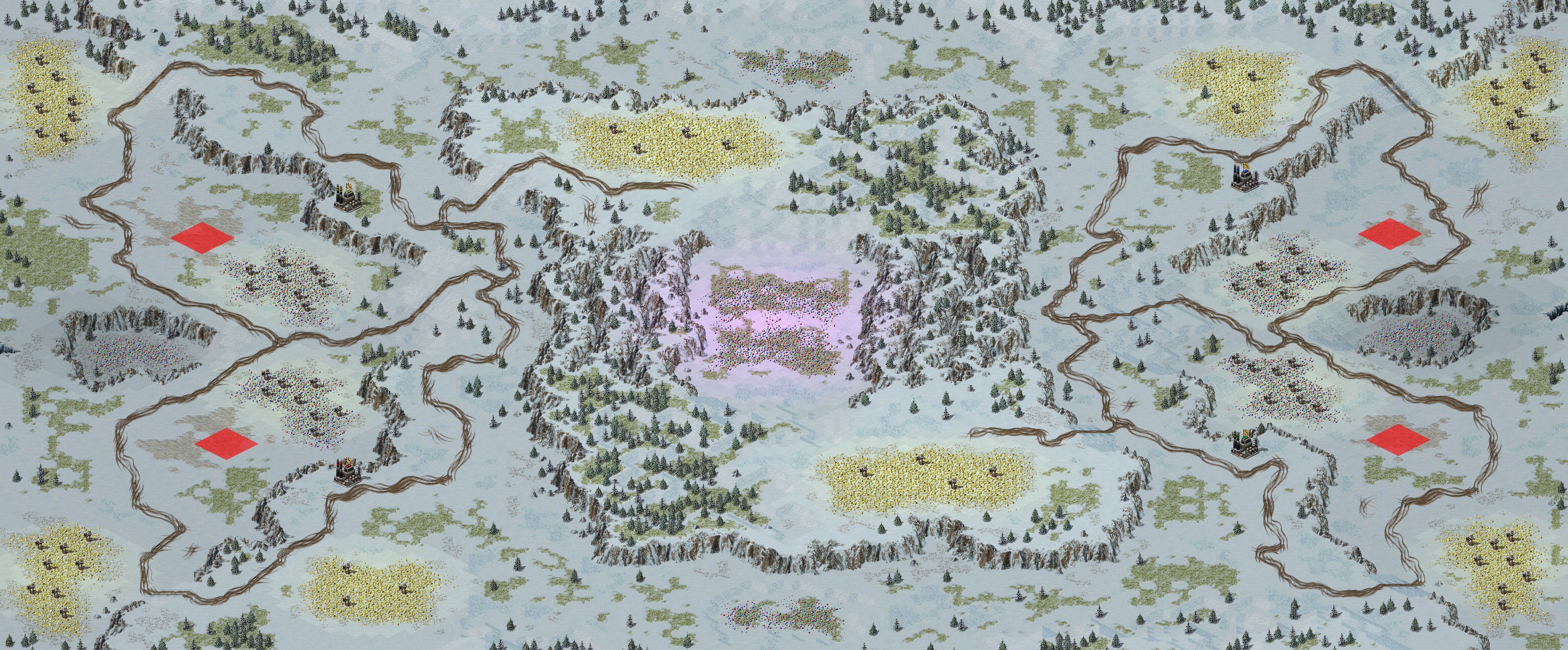 Rendered map: New Balanced Polar Rift 2v2