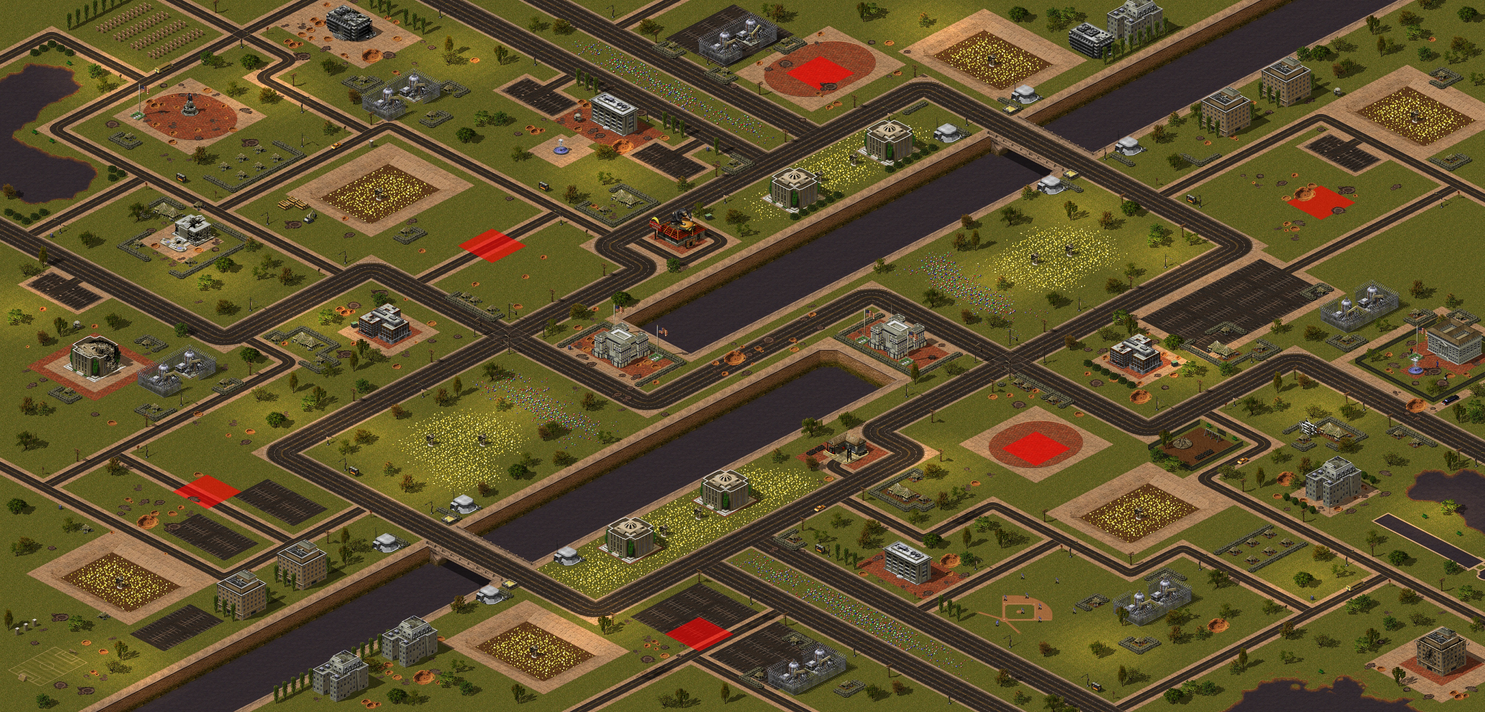 Rendered map: Army of the Potomac