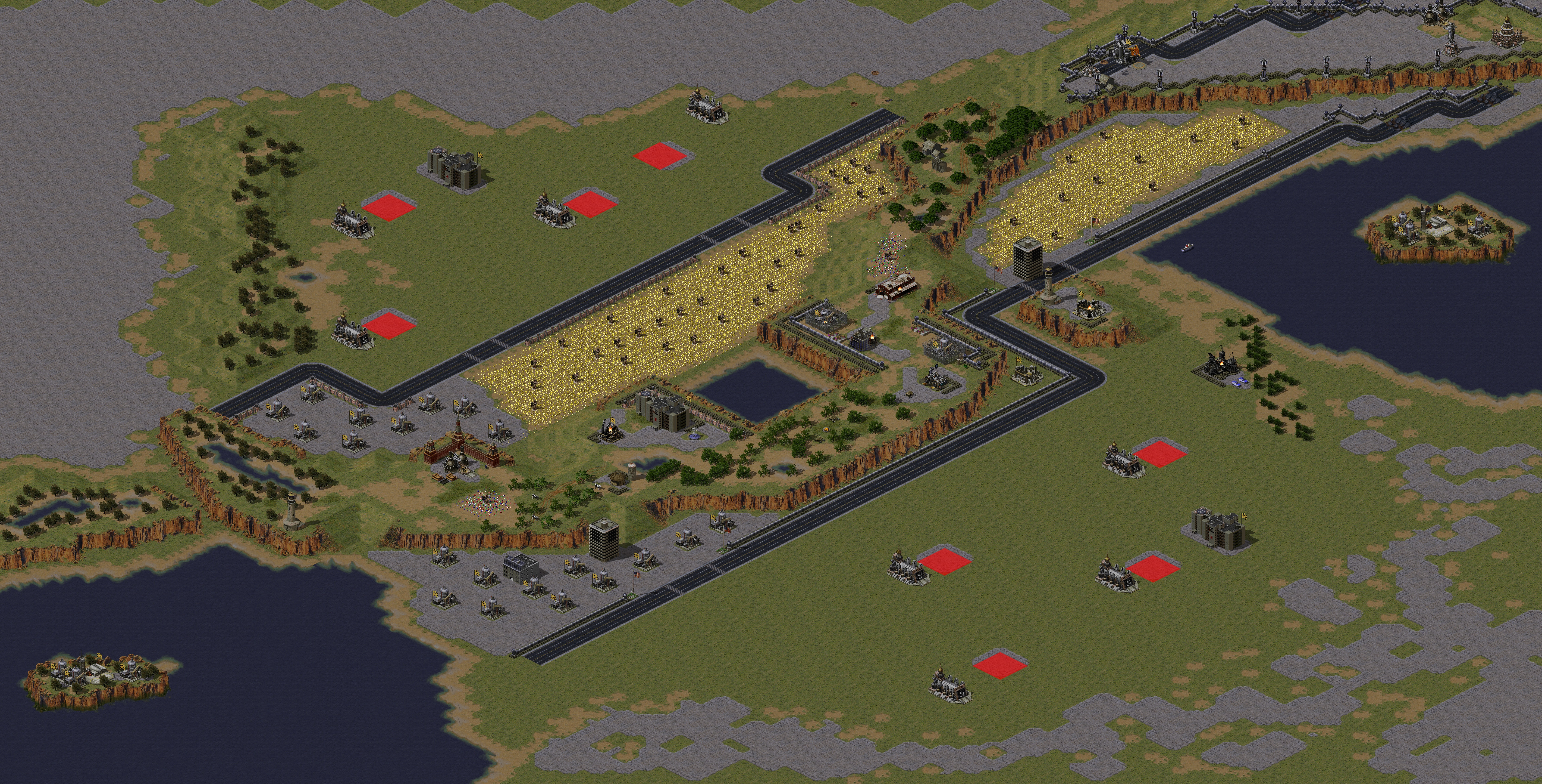 Rendered map: Five Player Skirmish (5)