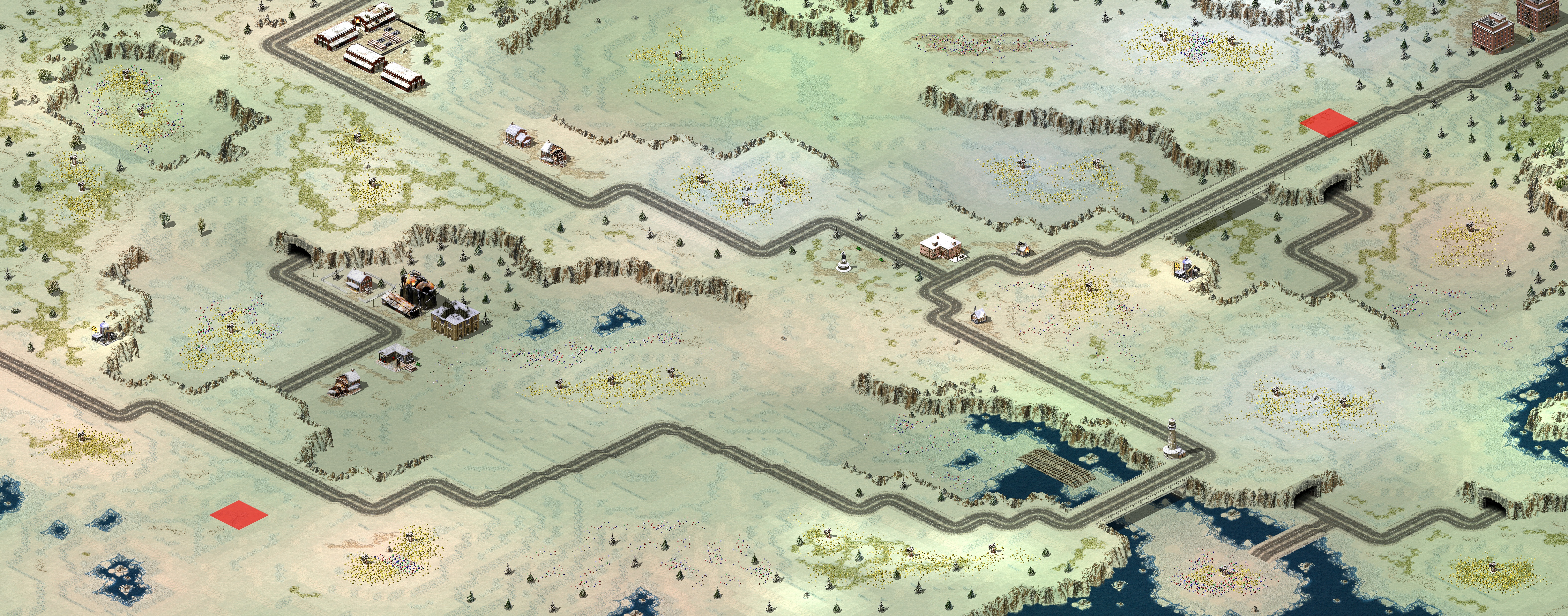 Rendered map: Freezing Valley