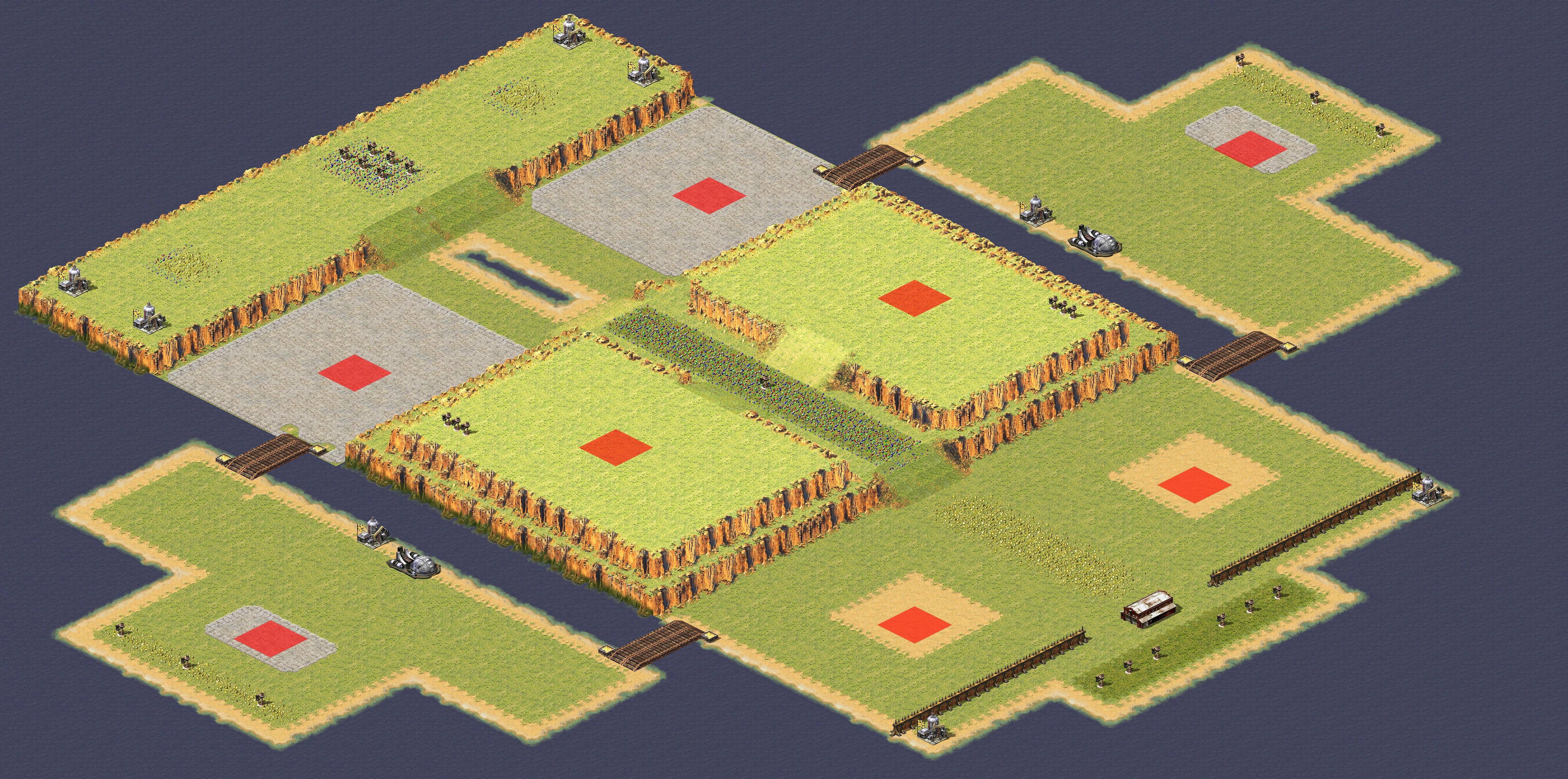 Rendered map: 4v4 Mirror Match