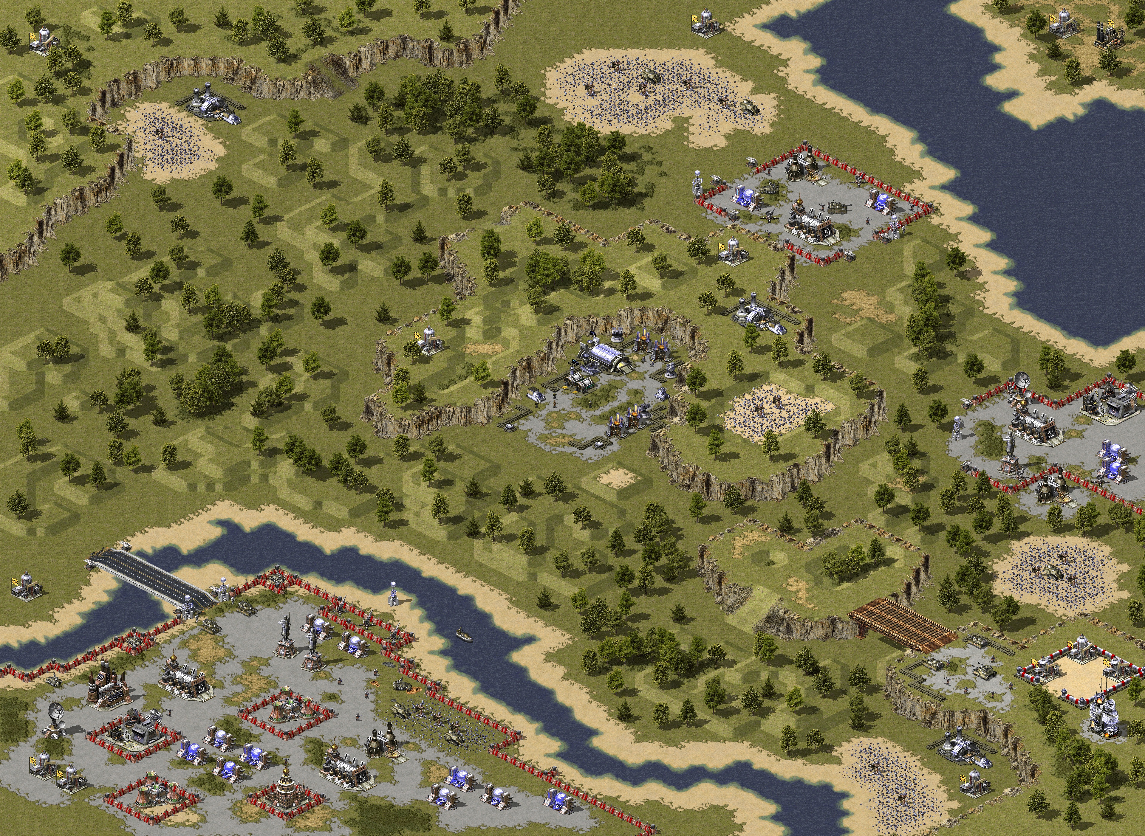 Rendered map: Resource Gatherer Coop #1
