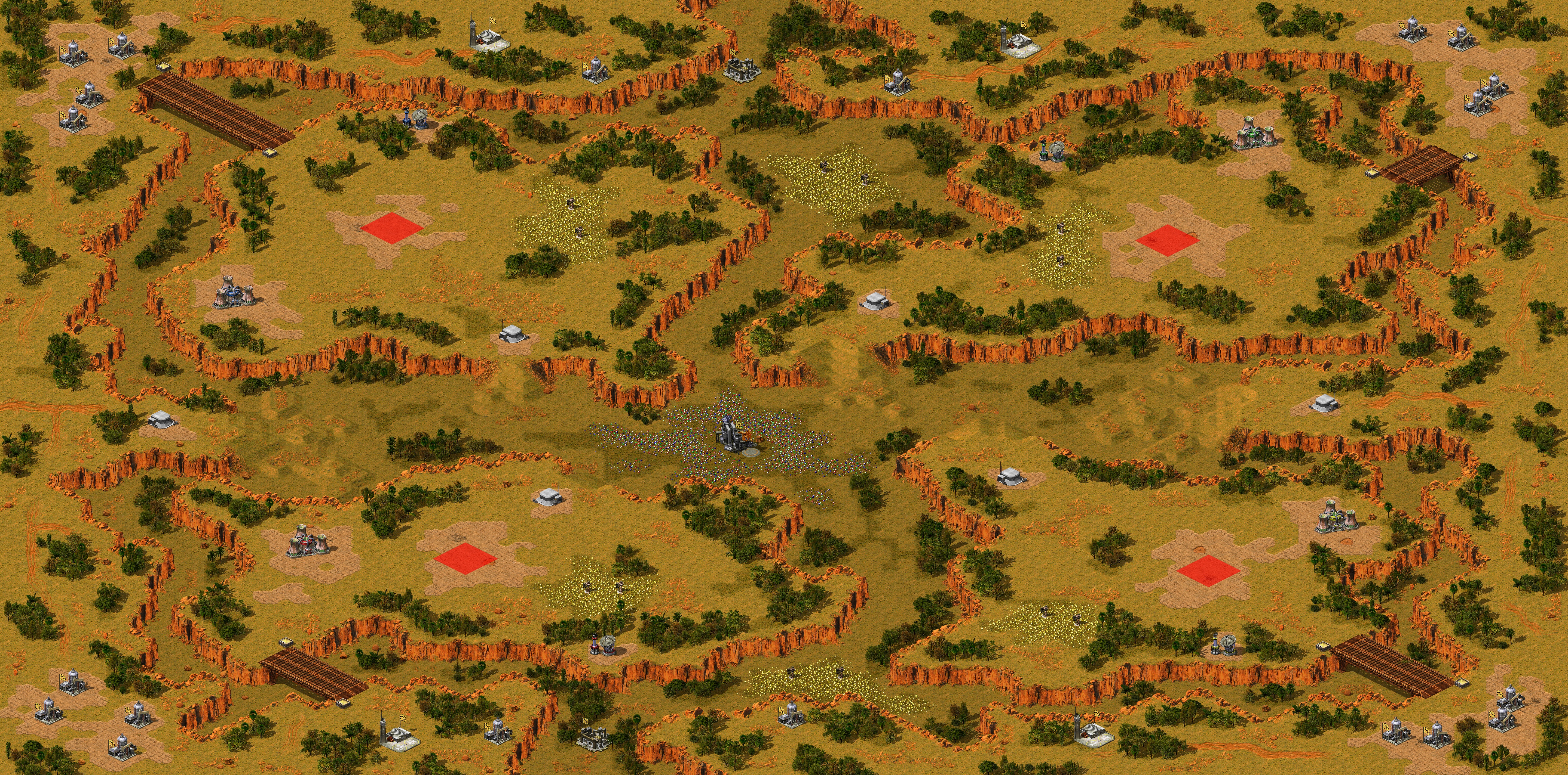 Rendered map: Encircled (Othalla6)
