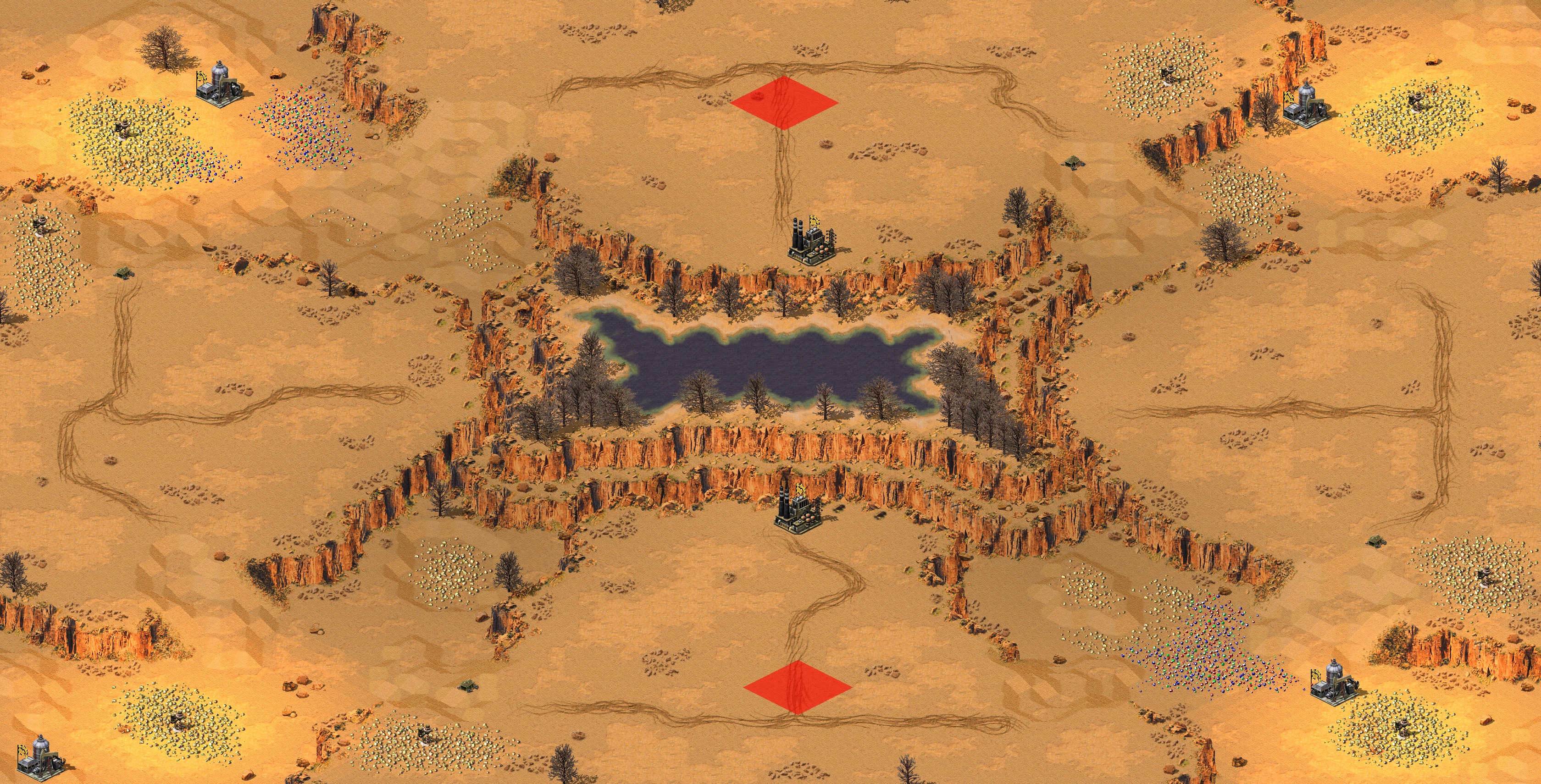 Rendered map: Hot Humid