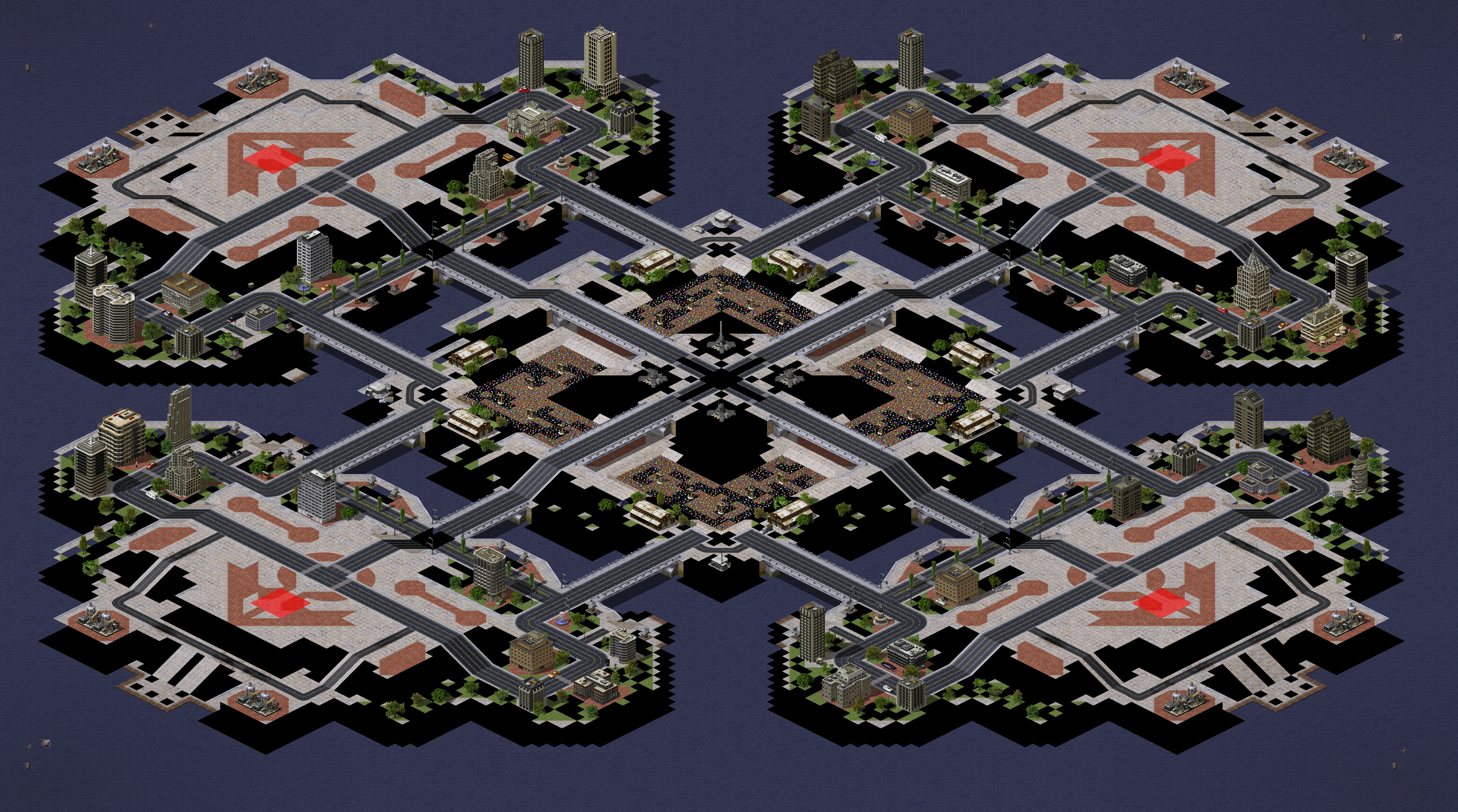 Rendered map: Collision Course