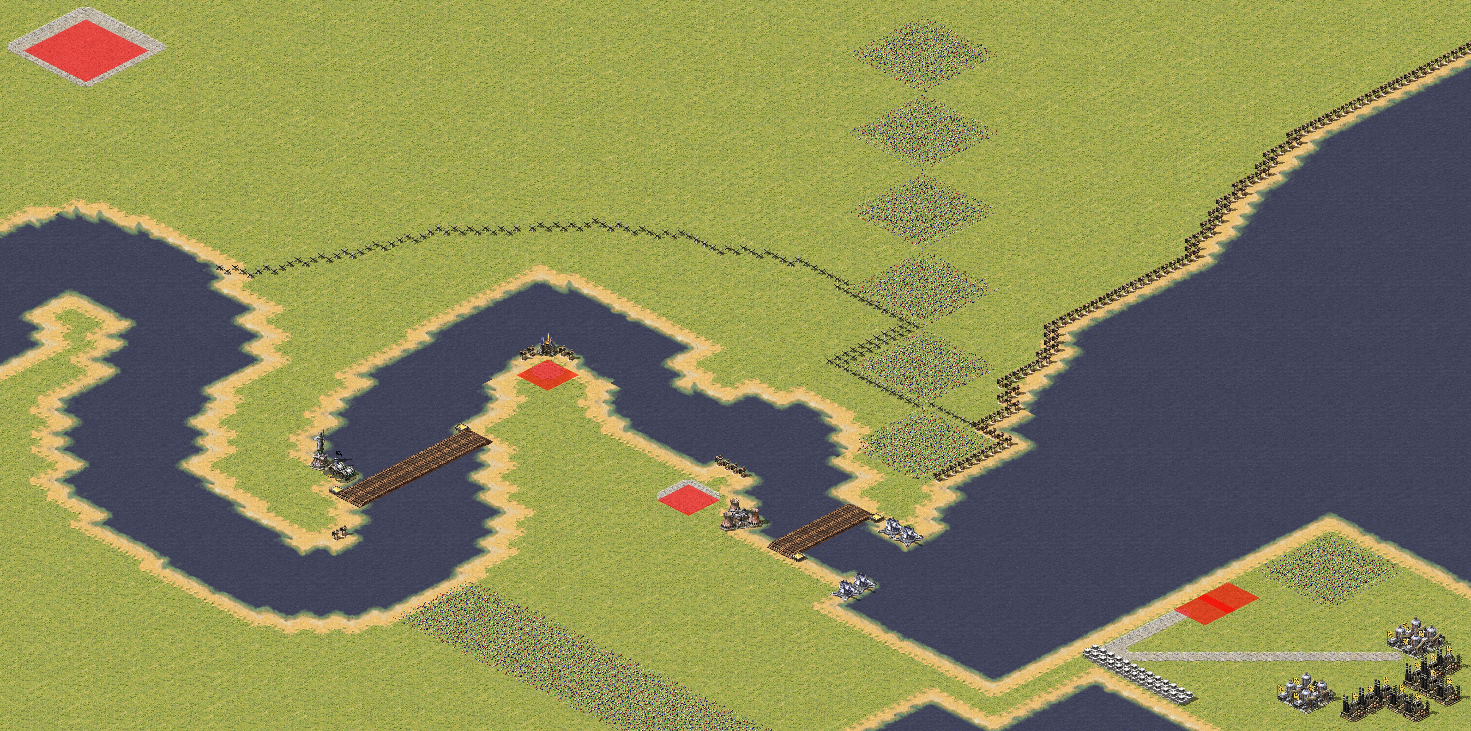 Rendered map: [History] Eight-Nation Dagu Battle