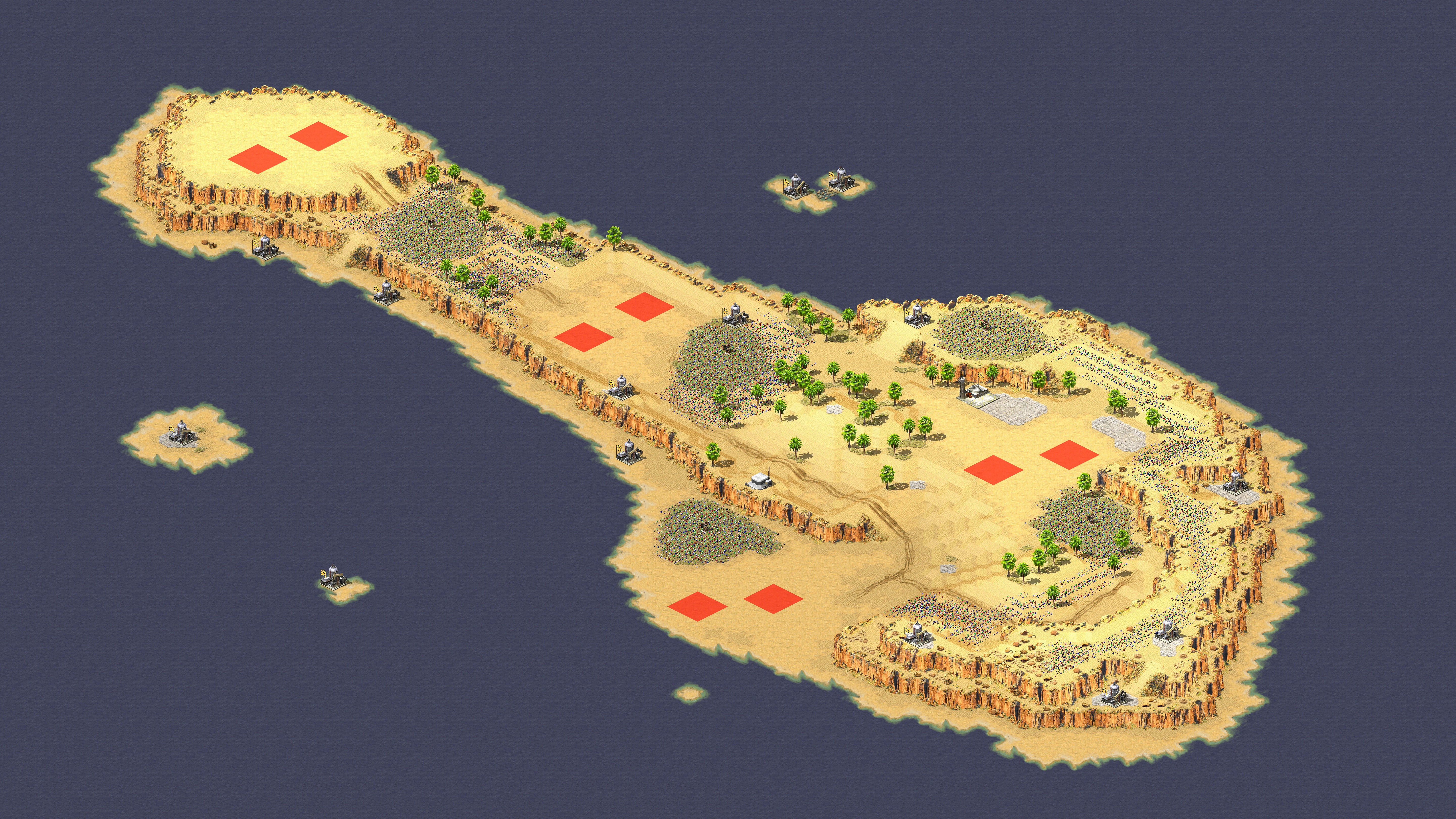 Rendered map: xZ-Desert Domination