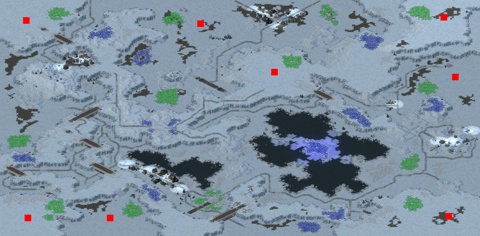 Rendered preview of Ice Cliffs