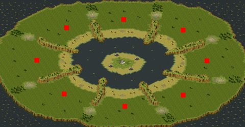 Rendered preview of Gold Prism Island