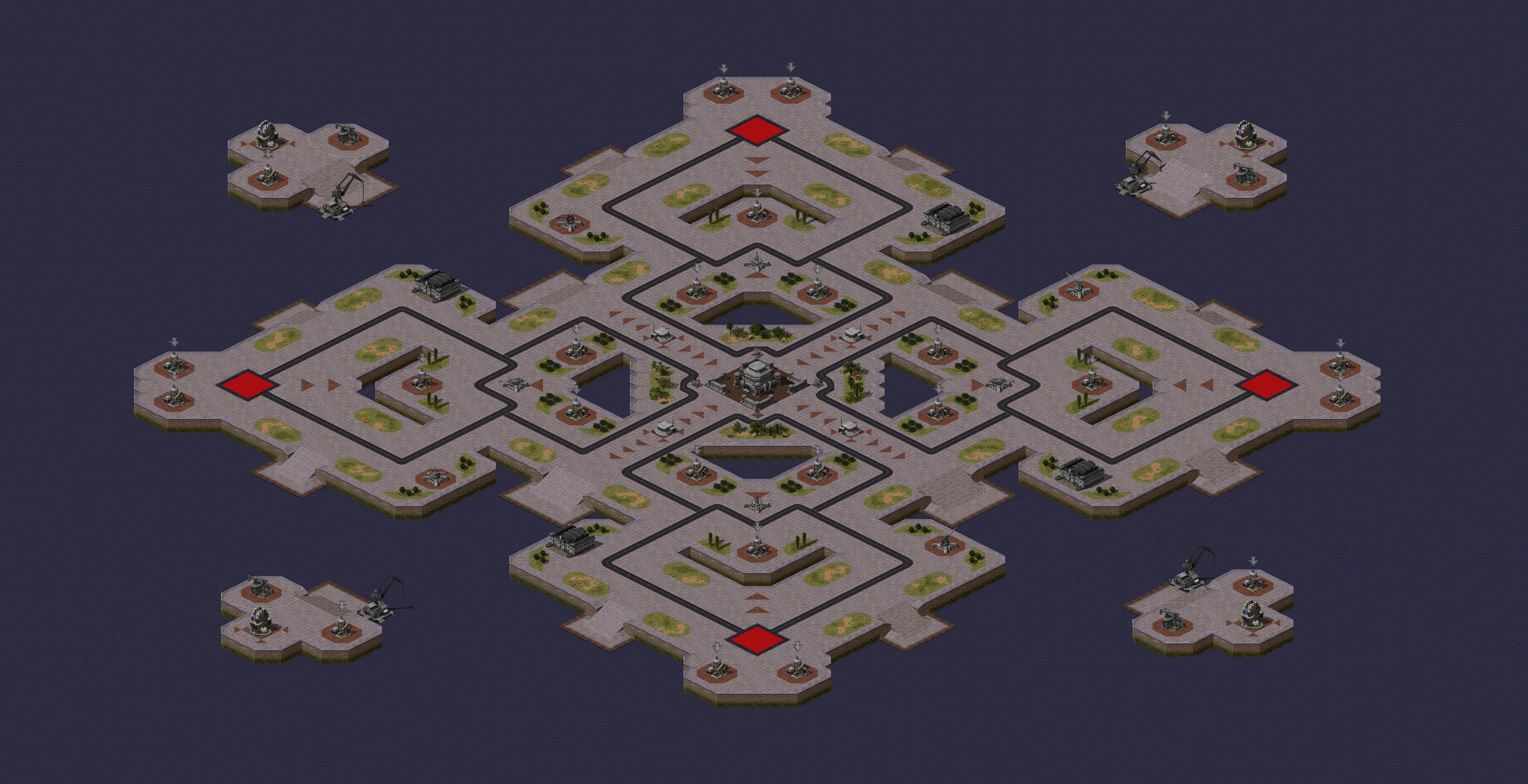 Rendered map: Throne of Thunder