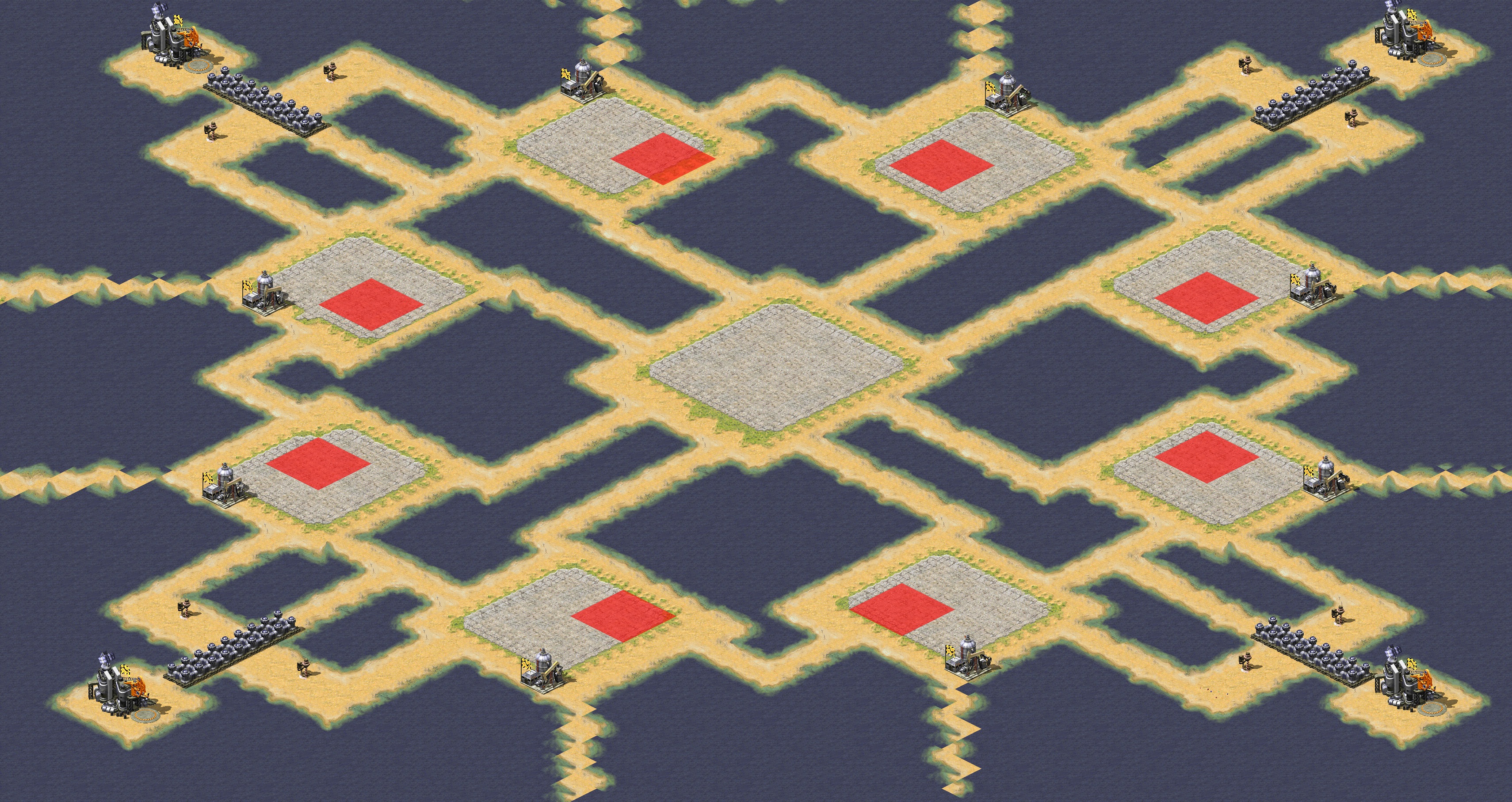Rendered map: Patch of Land Ore Edition