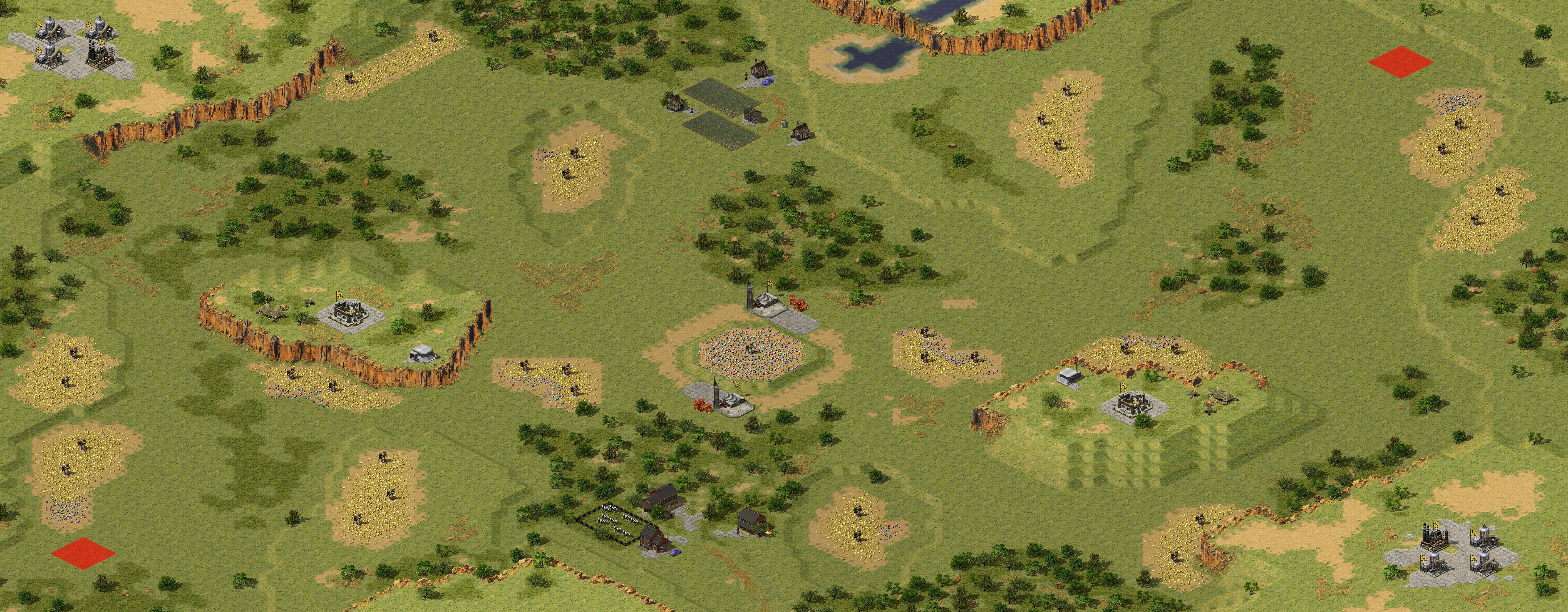 Rendered map: Selandren Hills