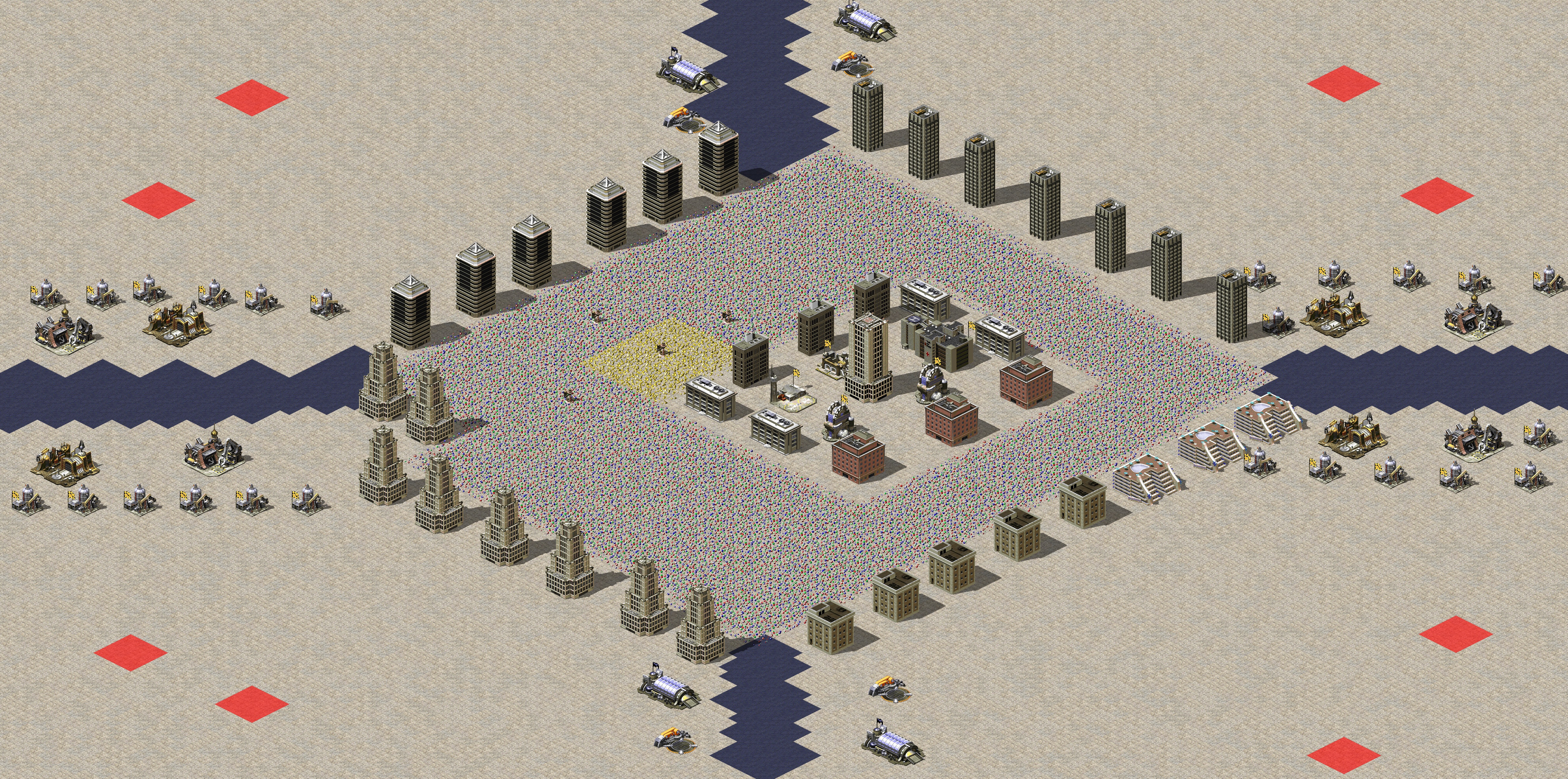 Rendered map: Poor and Rich
