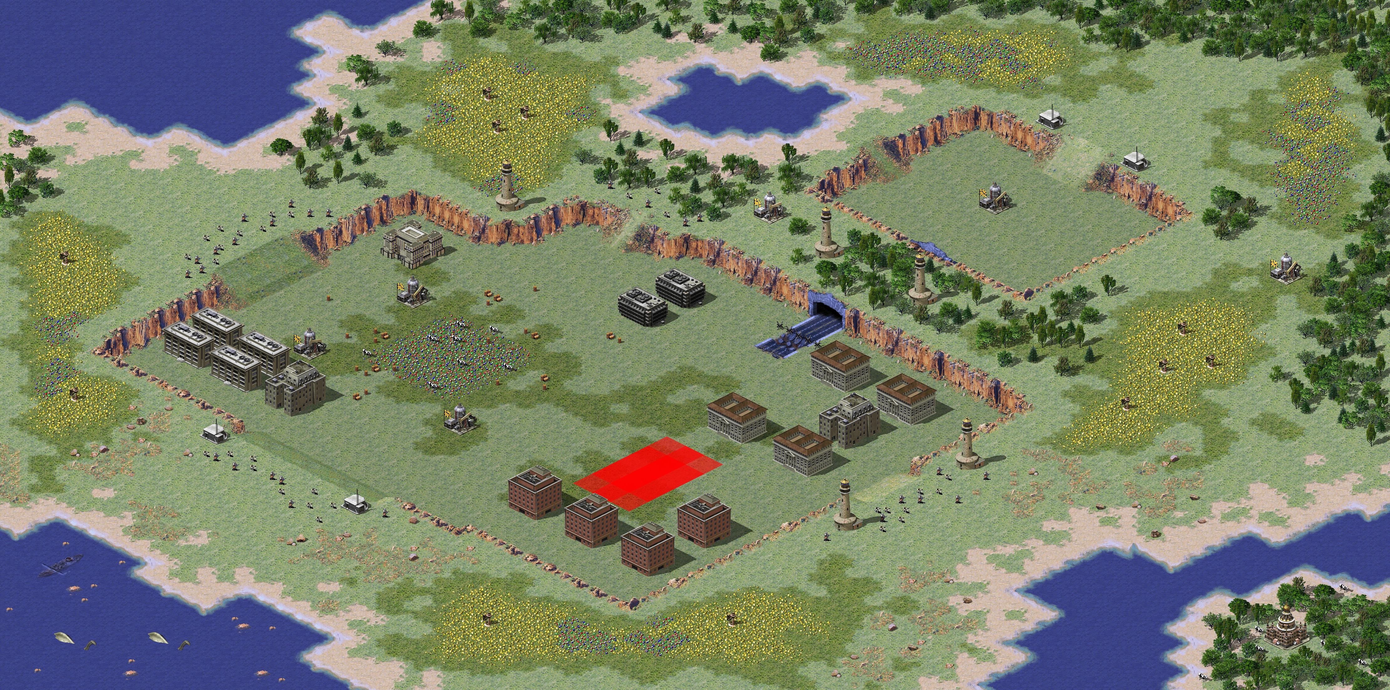 Rendered map: Prison Break Patch of Land